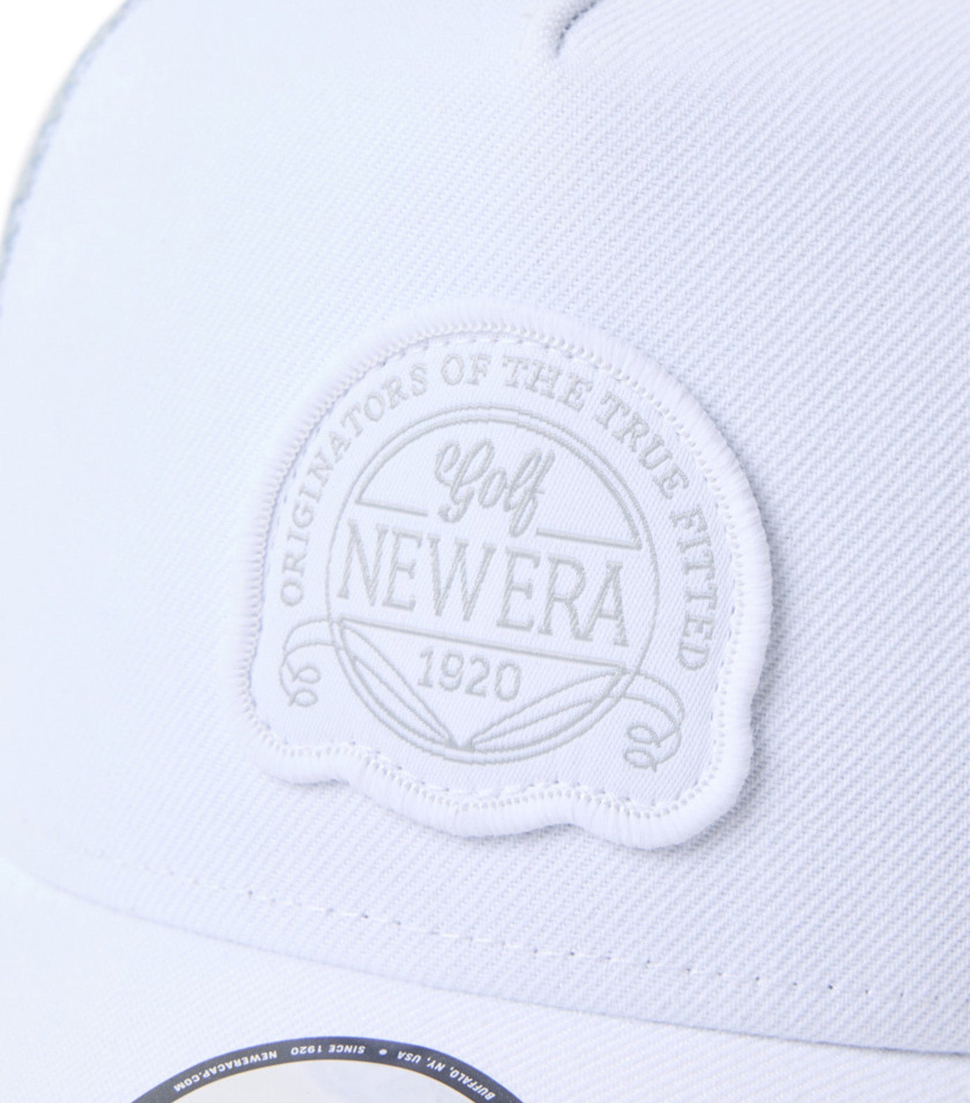 Golf 9FORTY A-Frame Trucker Double Mesh Cap White Gray