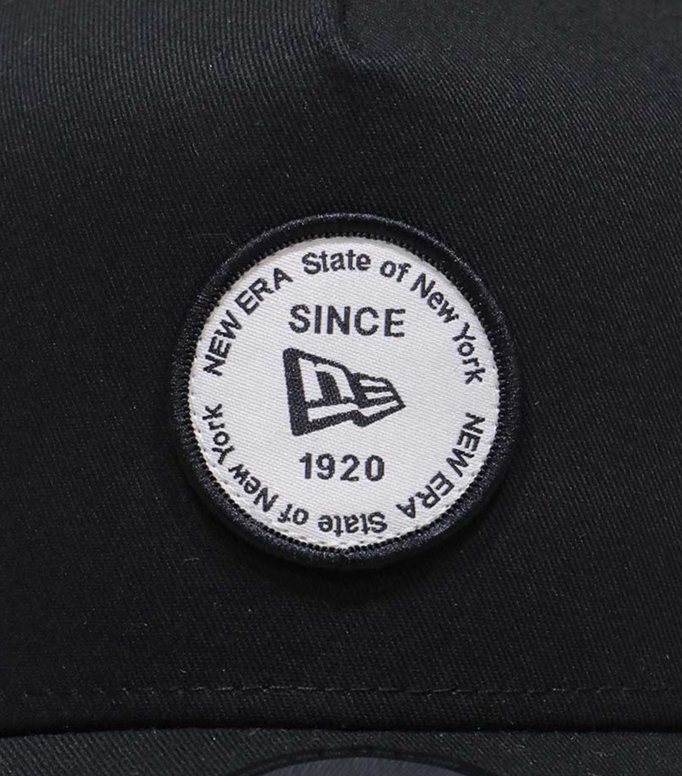 Round Patch 9FORTY A-Frame Trucker Cap Black