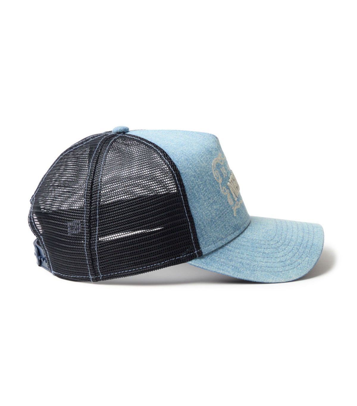 Frame Logo 9FORTY A-Frame Trucker Cap Denim