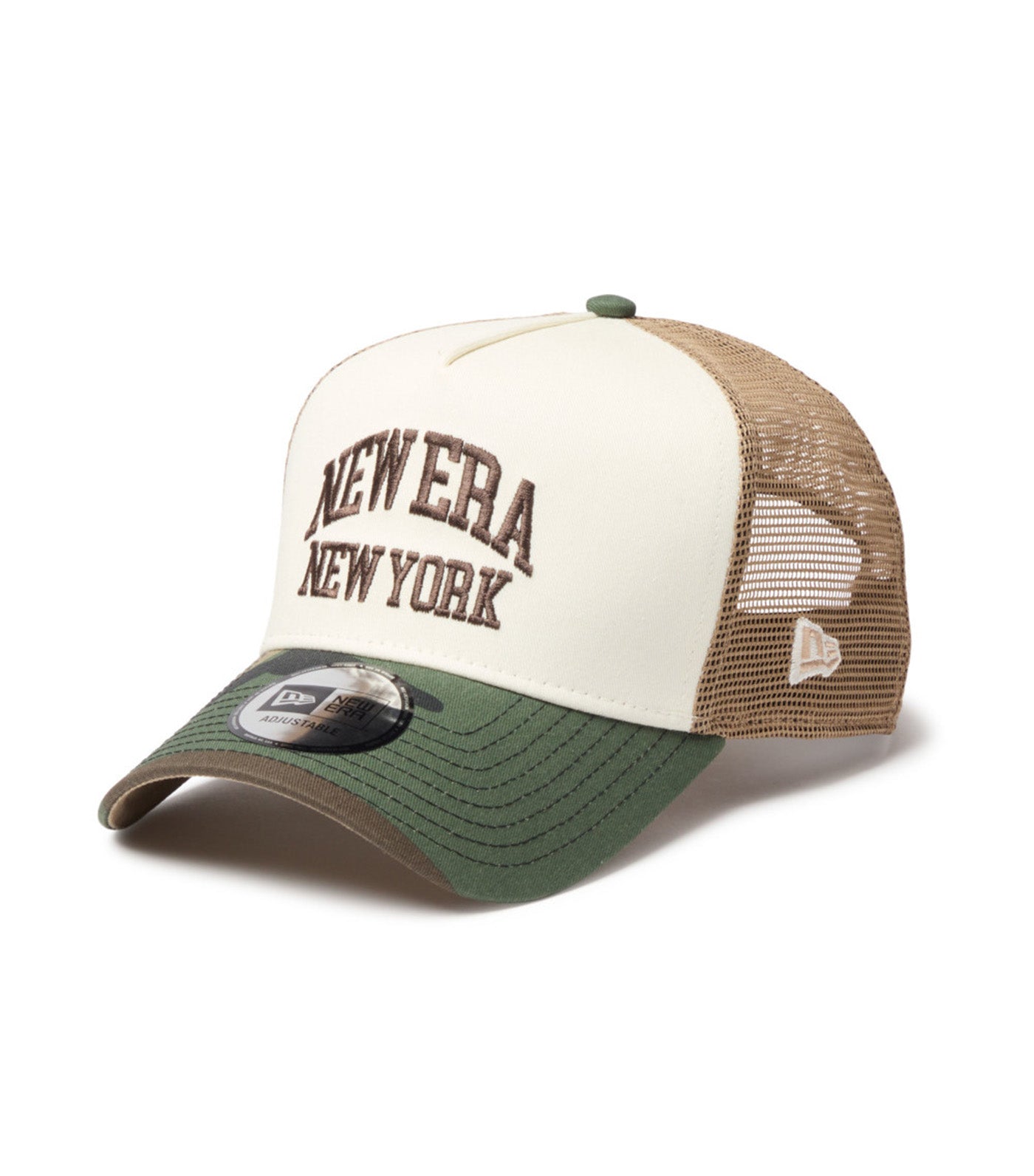 New York College 9FORTY A-Frame Trucker Snapback