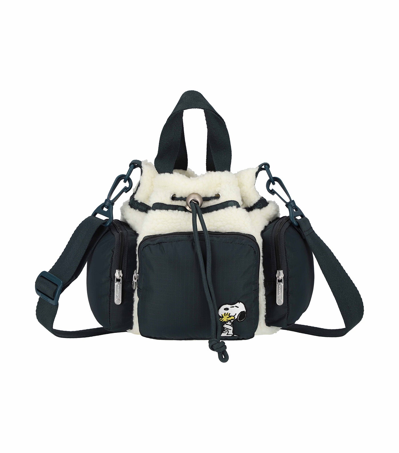 LeSportsac x Peanuts Convertible Drawstring Crossbody Warm Hug