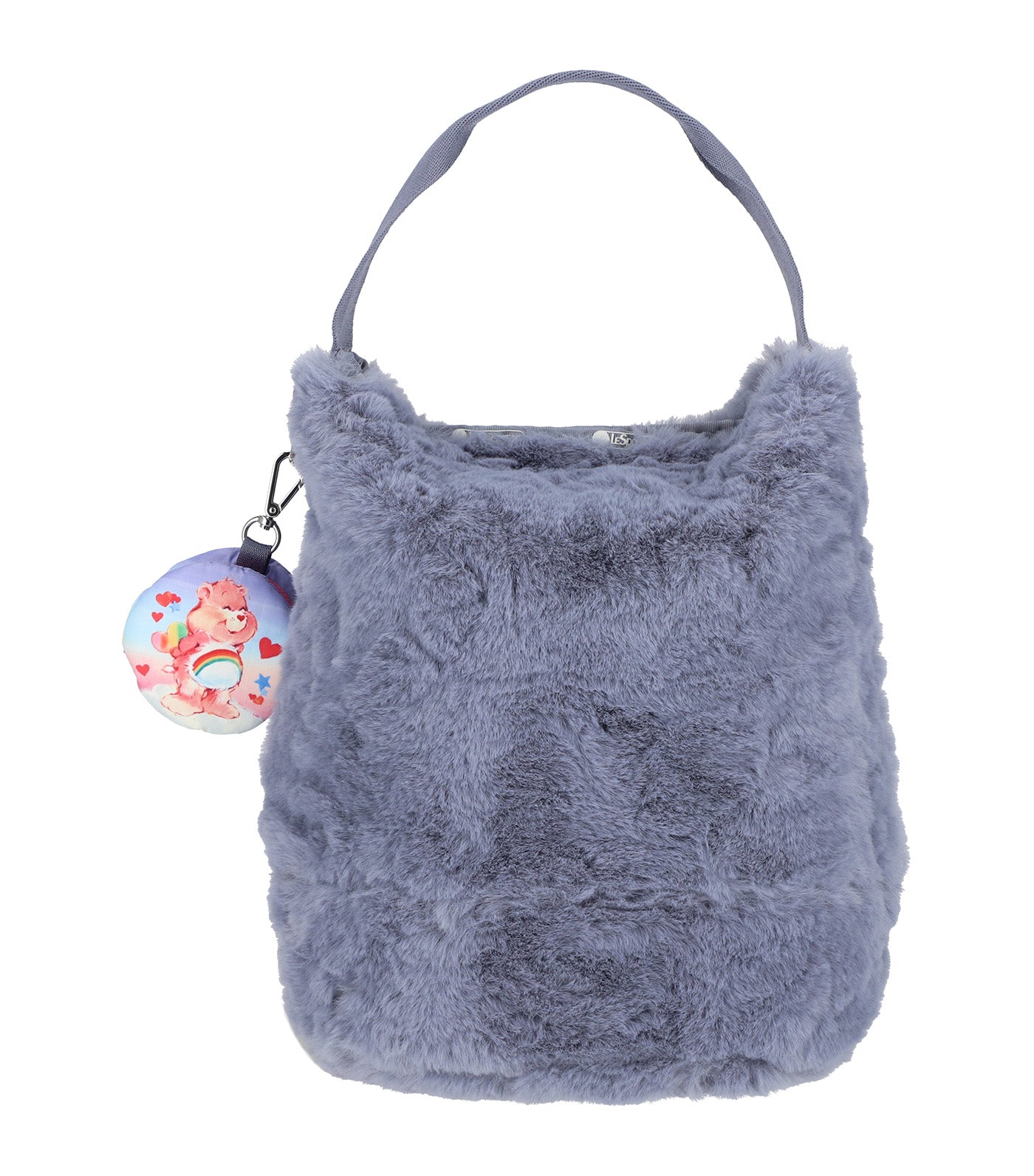LeSportsac x Care Bears Convertible Bucket Bag Care Bears Fuzzy Gray