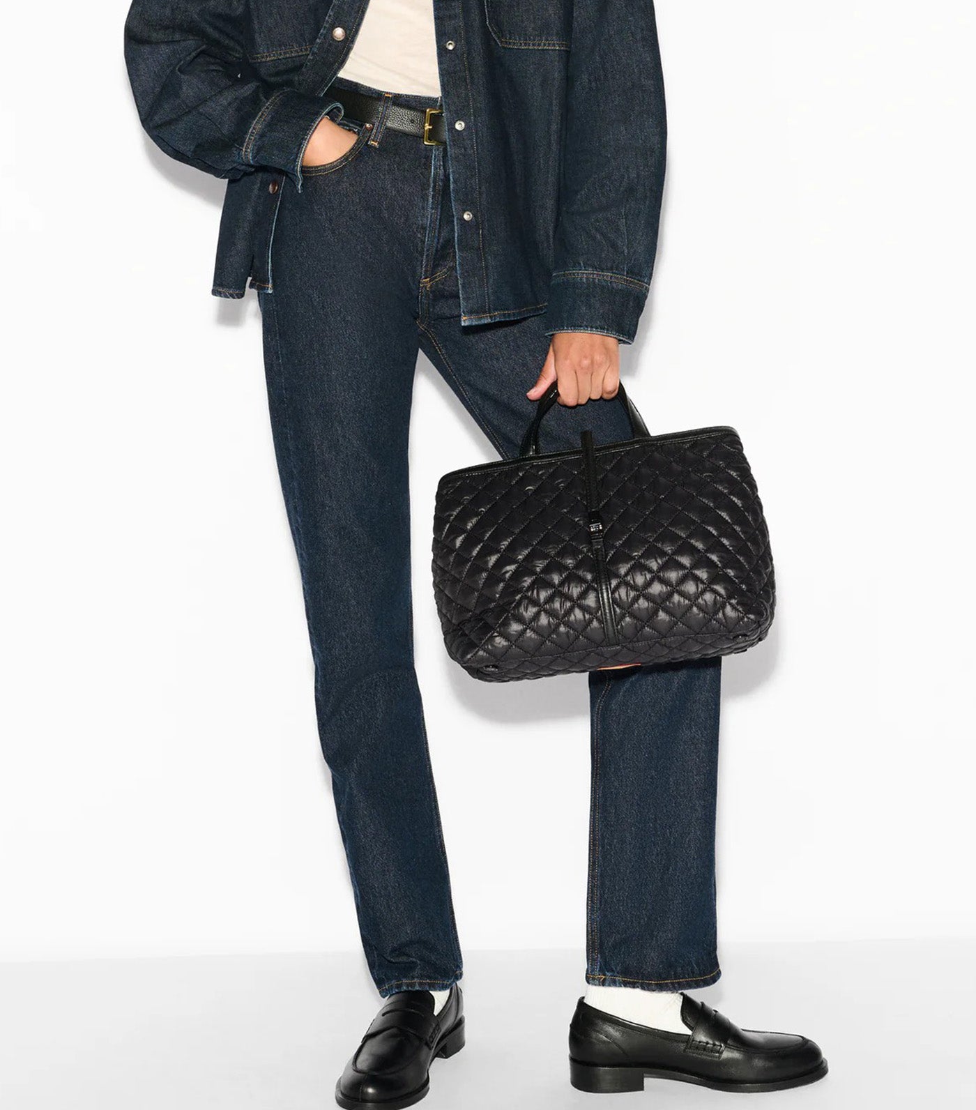 Medium Astor Top Handle Bag