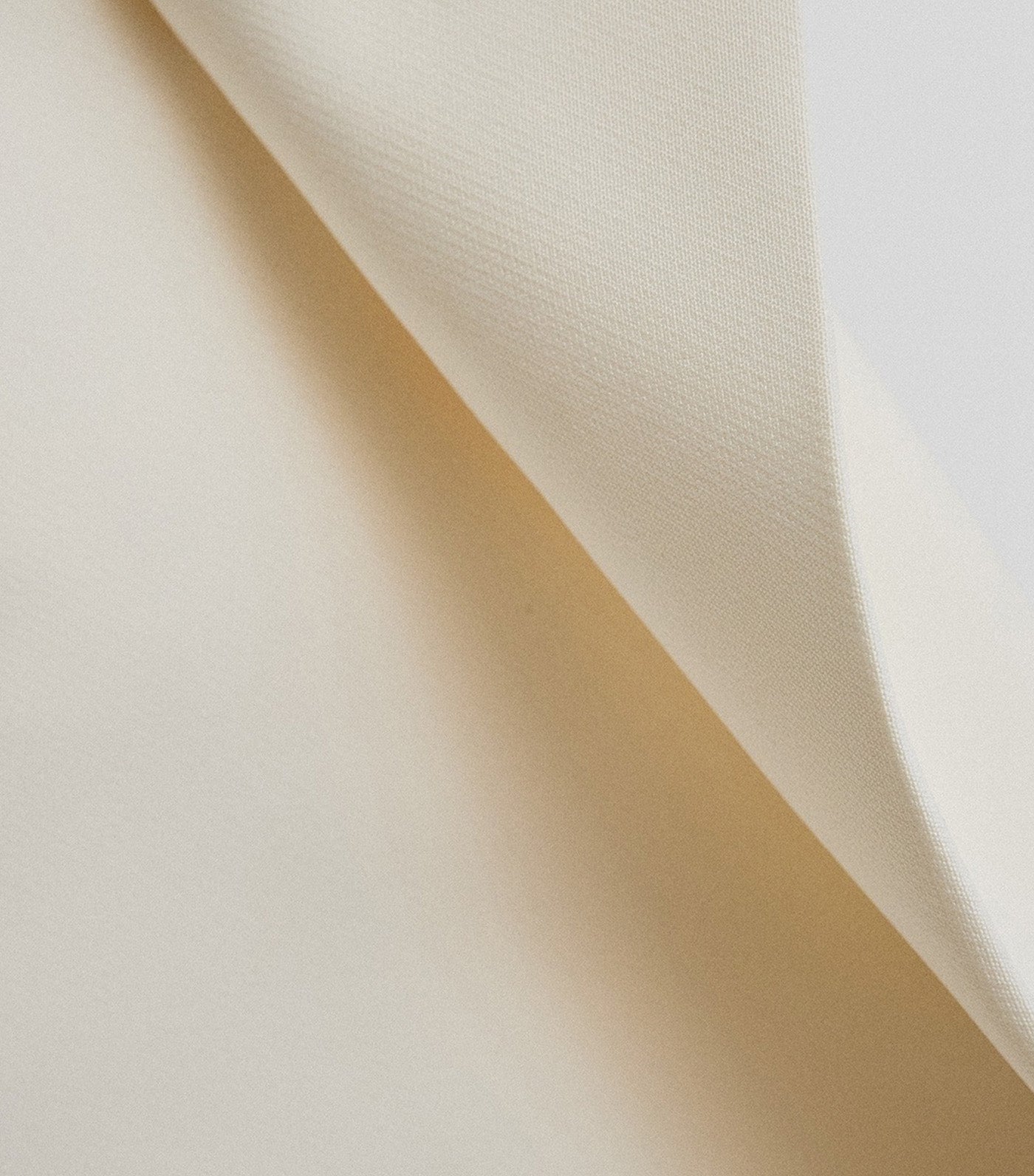 Pomelo One Shoulder Peplum Hem Blouse Beige