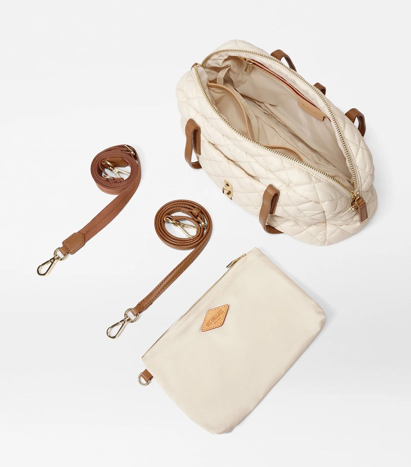 Small Astor Satchel Sandshell