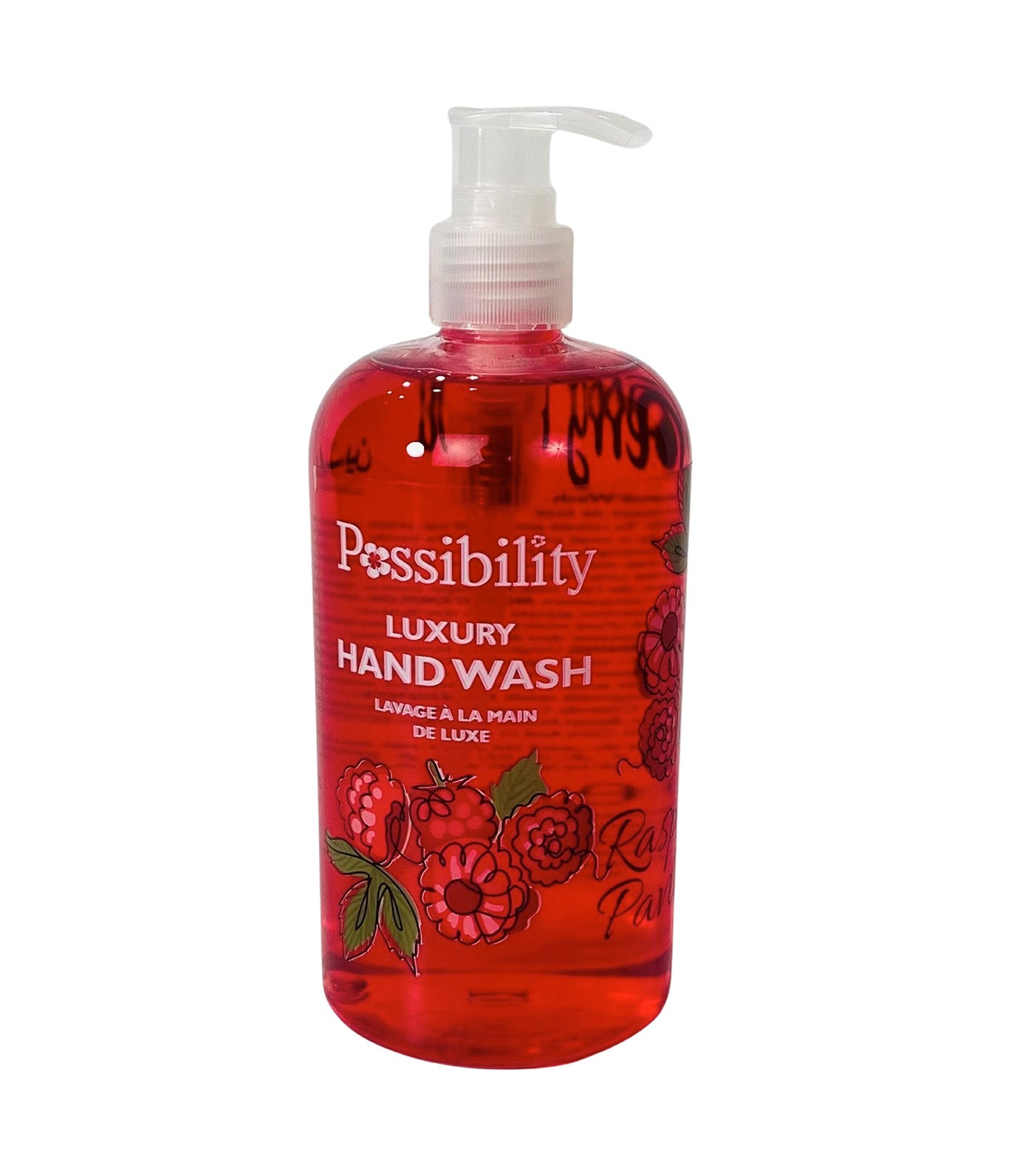Raspberry Parlova Hand Wash