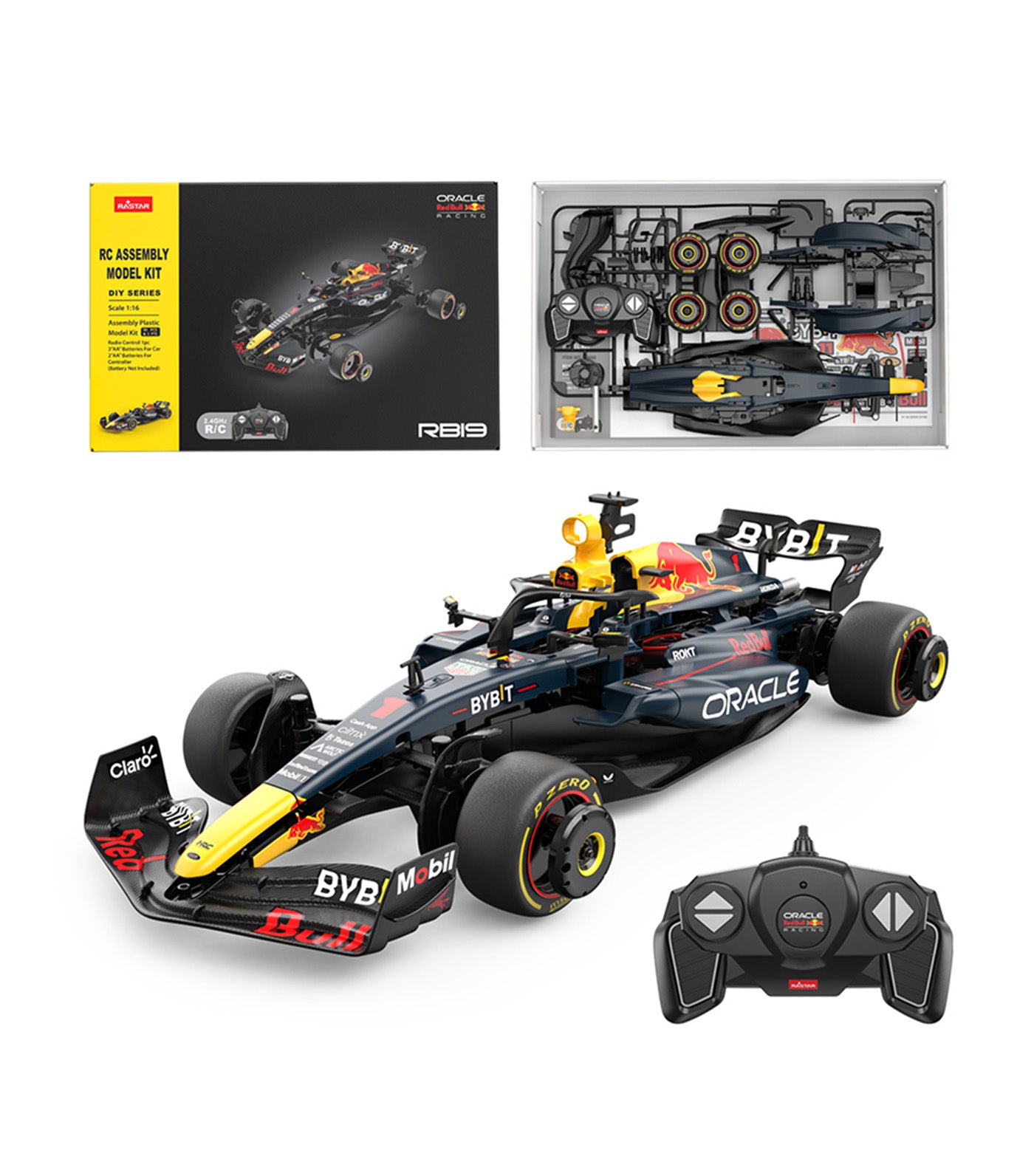 RASTAR R/C 1:16 Oracle RB Racing RB19 Building Kit Dark Blue