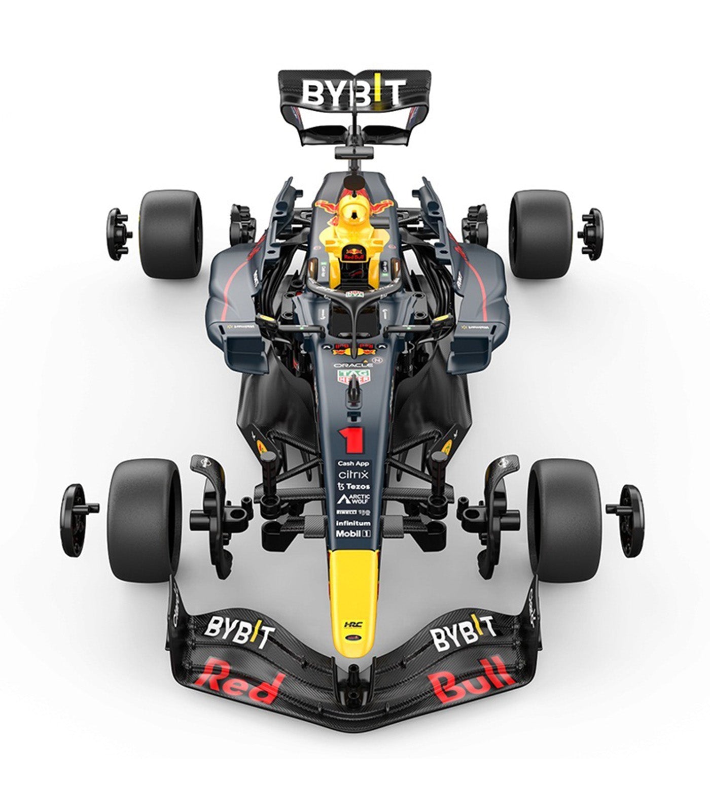 RASTAR R/C 1:16 Oracle RB Racing RB19 Building Kit Dark Blue