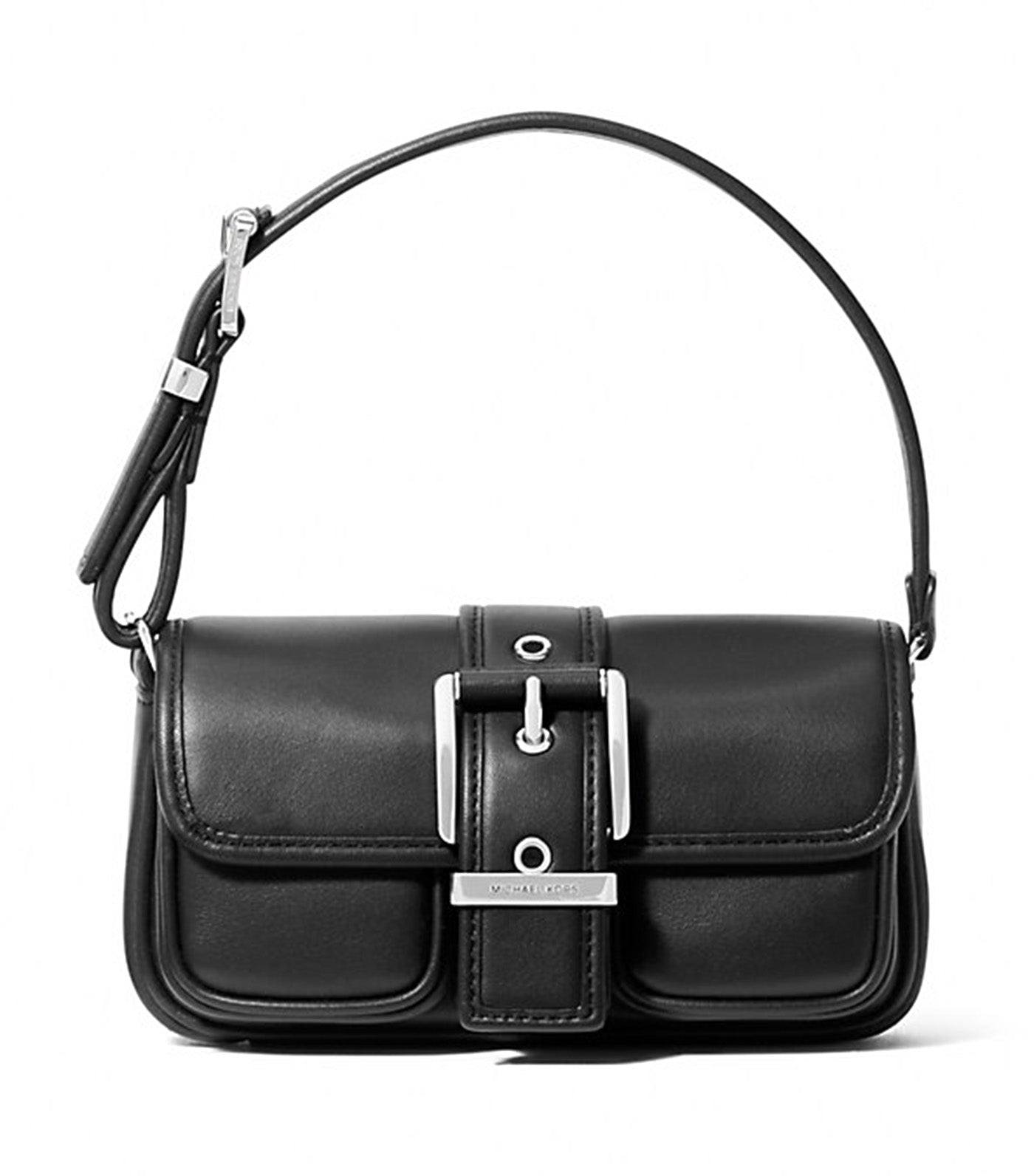 Colby Extra-Small Leather Shoulder Bag Black