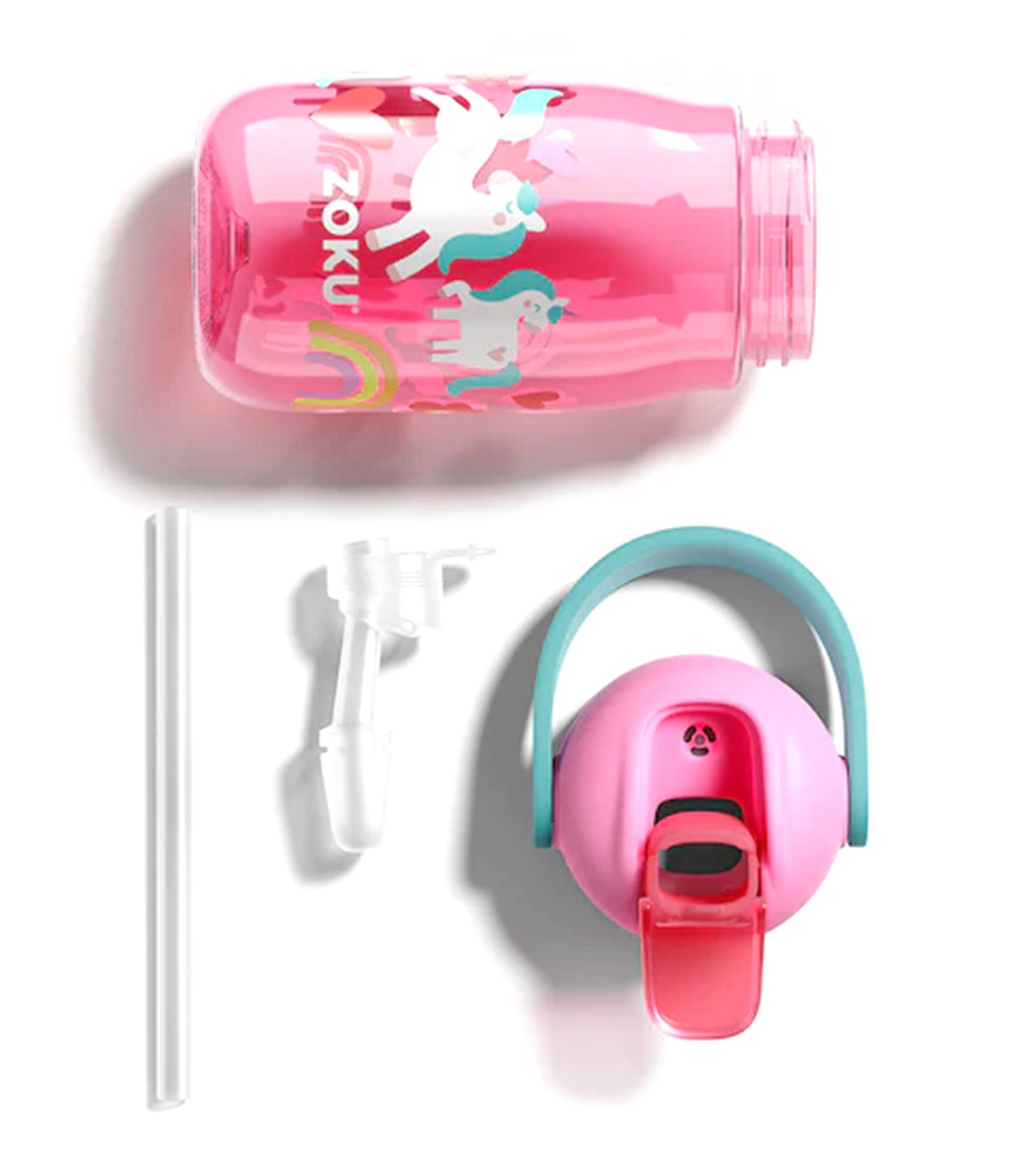 Kids Flip Straw Bottle