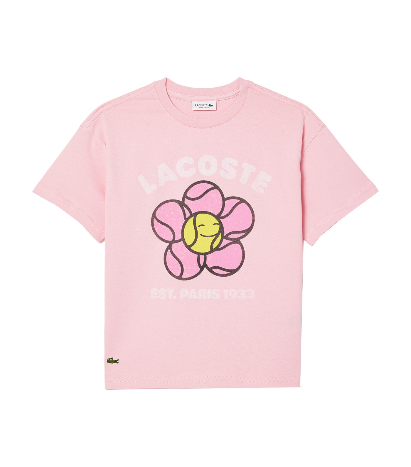 Vintage Flower Printed T-Shirt Lotus 1