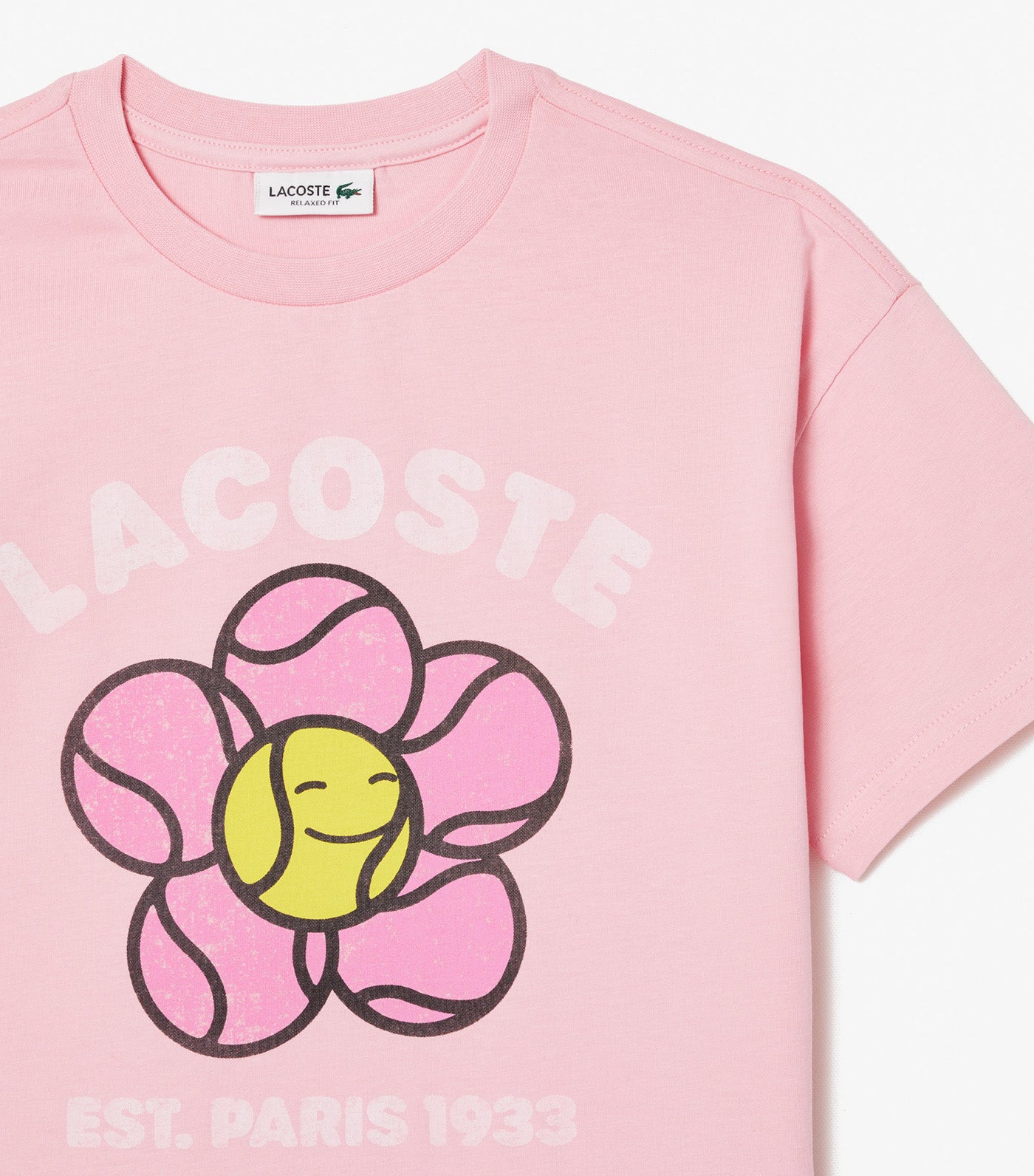 Vintage Flower Printed T-Shirt Lotus 1