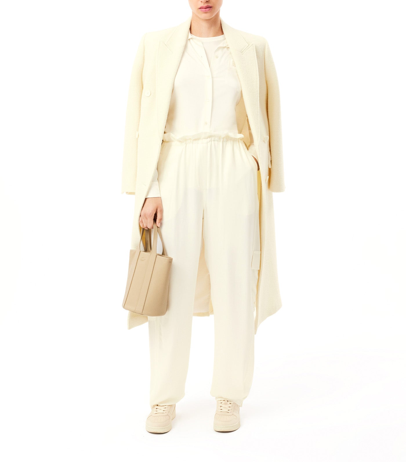 Fluid Ribbed Collar Shirt