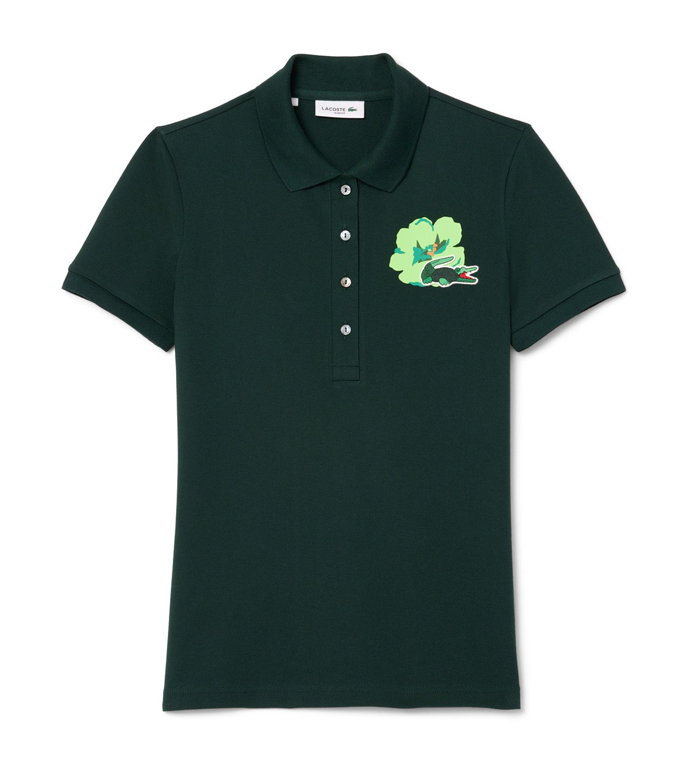 L.12.D Slim Fit Stretch Cotton Polo Shirt