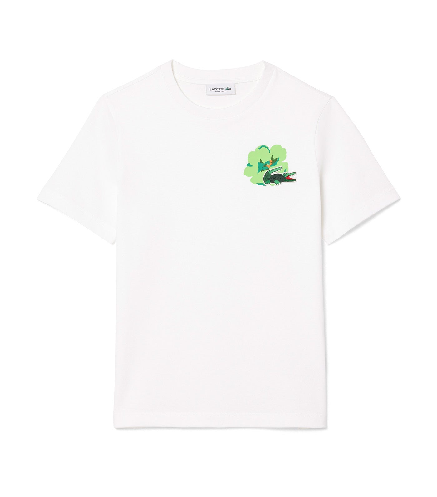 Heavy Cotton Flower T-Shirt White
