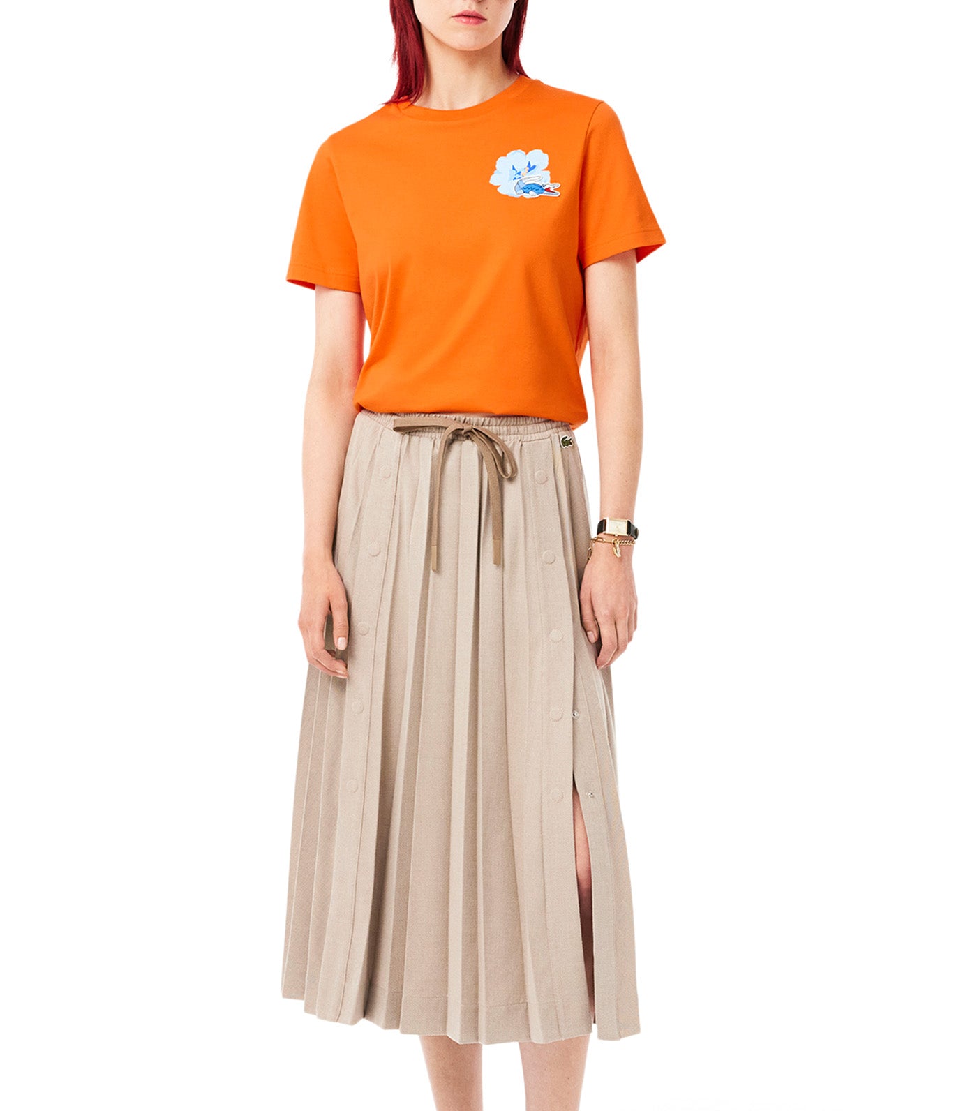 Heavy Cotton Flower T-Shirt Buoy