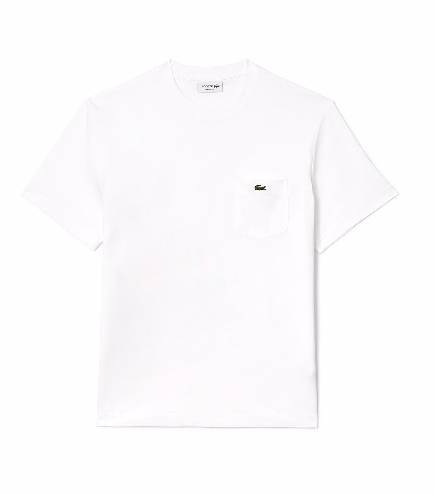 Cotton T-shirt with Breast Pocket