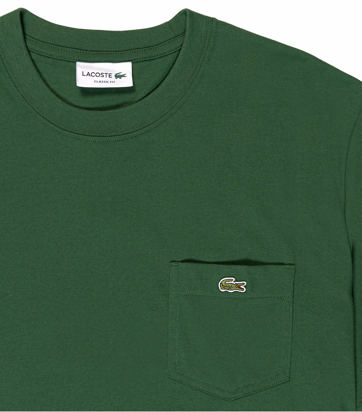 Cotton T-shirt with Breast Pocket