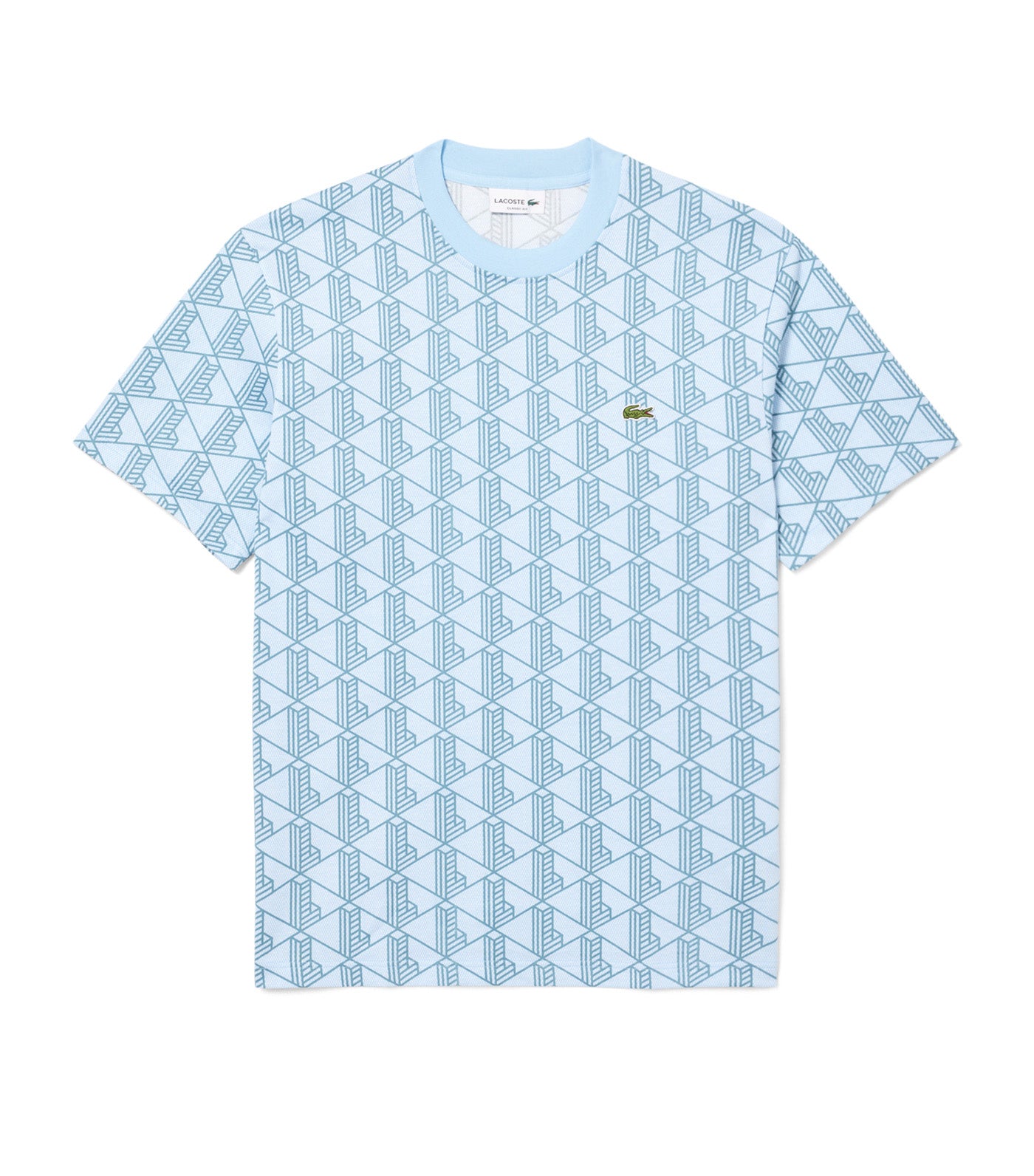Monogram Cotton T-Shirt Overview/Limestone