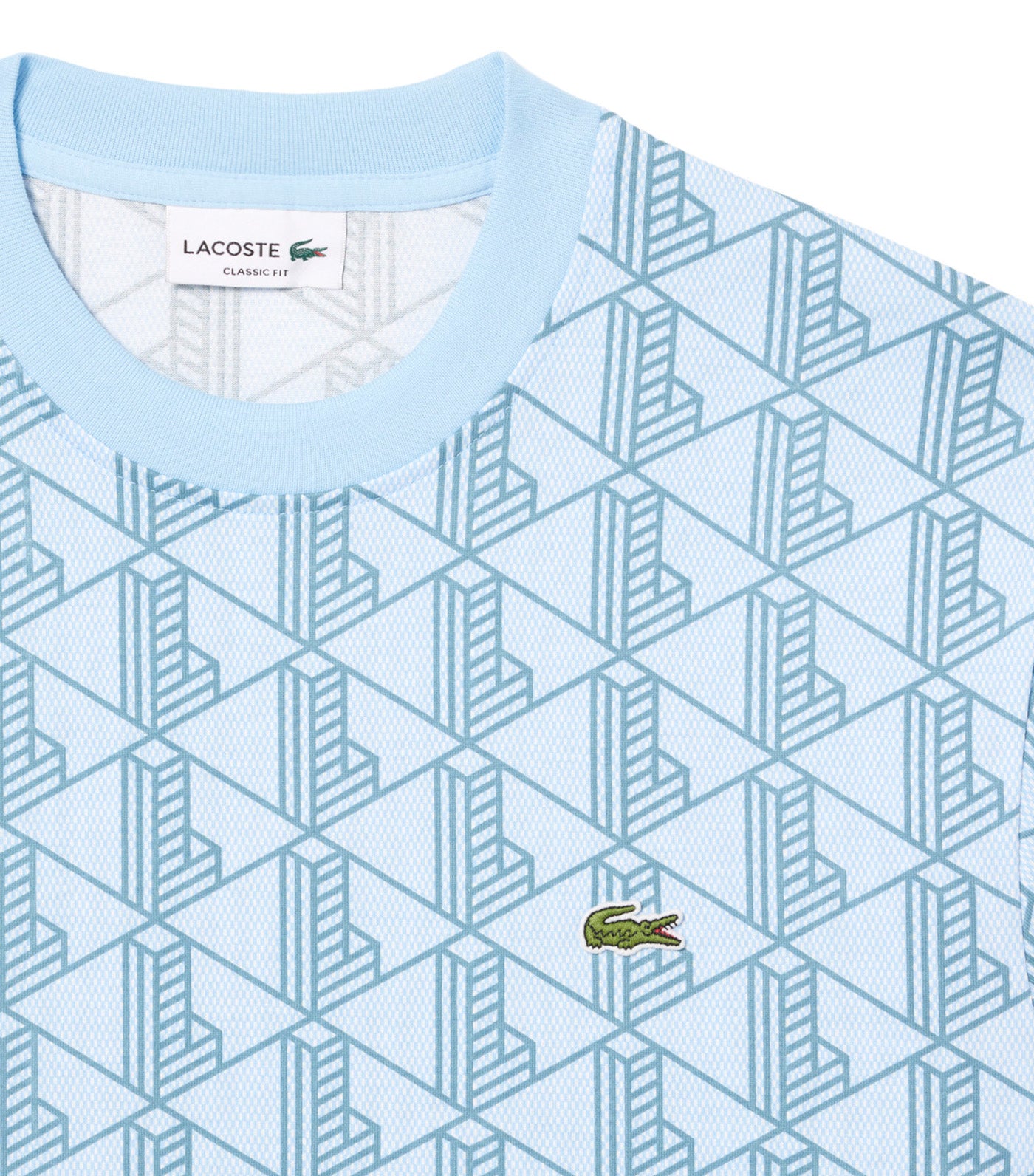 Monogram Cotton T-Shirt Overview/Limestone