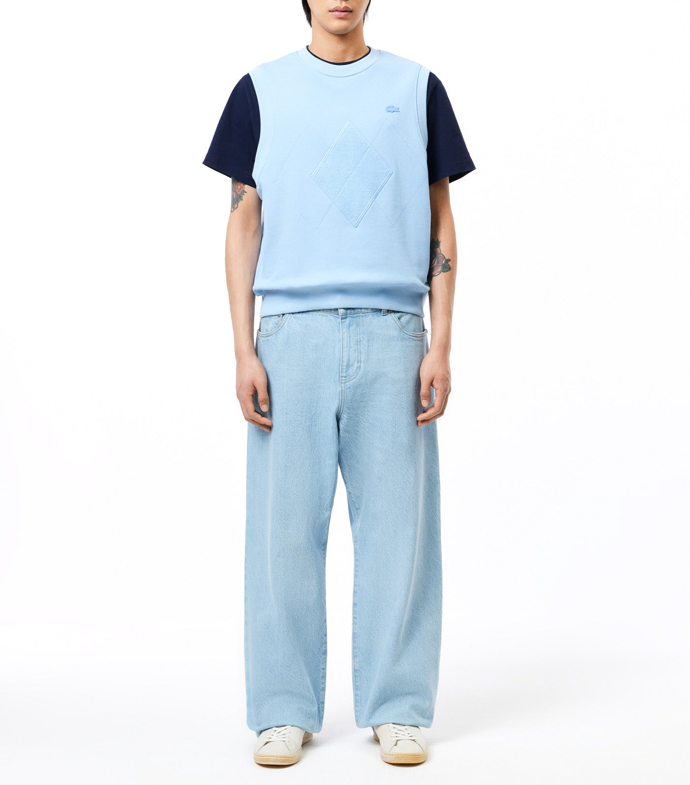 Classic Fit Cotton Jersey T-Shirt Navy Blue