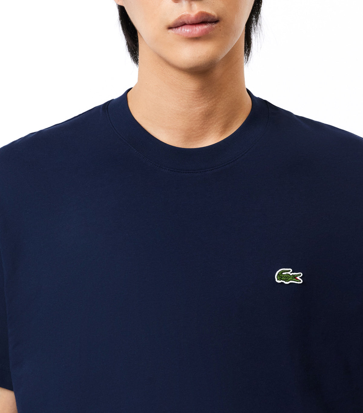 Classic Fit Cotton Jersey T-Shirt Navy Blue