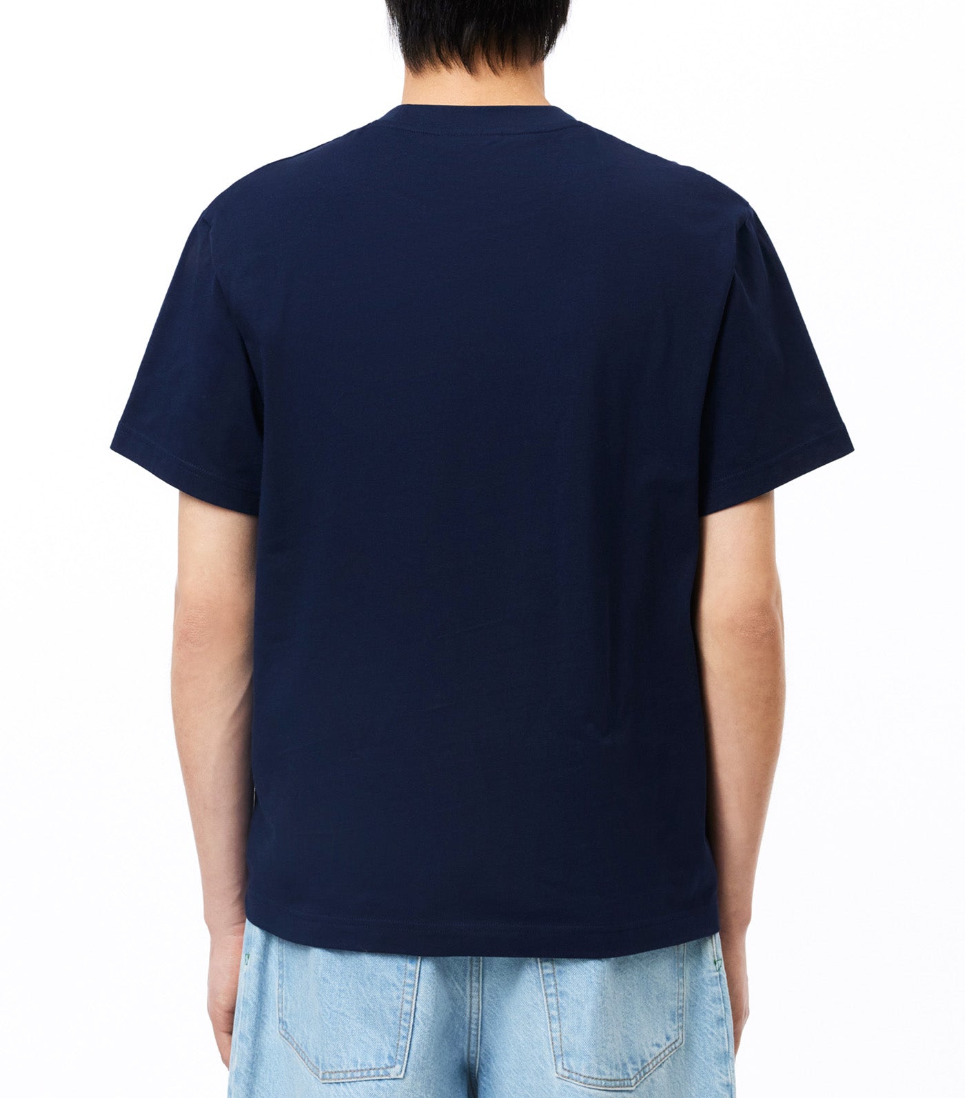 Classic Fit Cotton Jersey T-Shirt Navy Blue