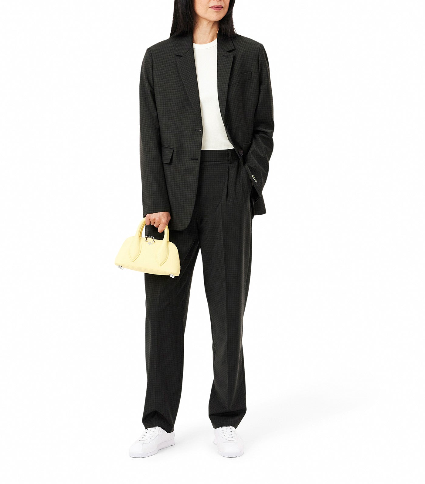 Slim Fit Ribbed Cotton T-shirt