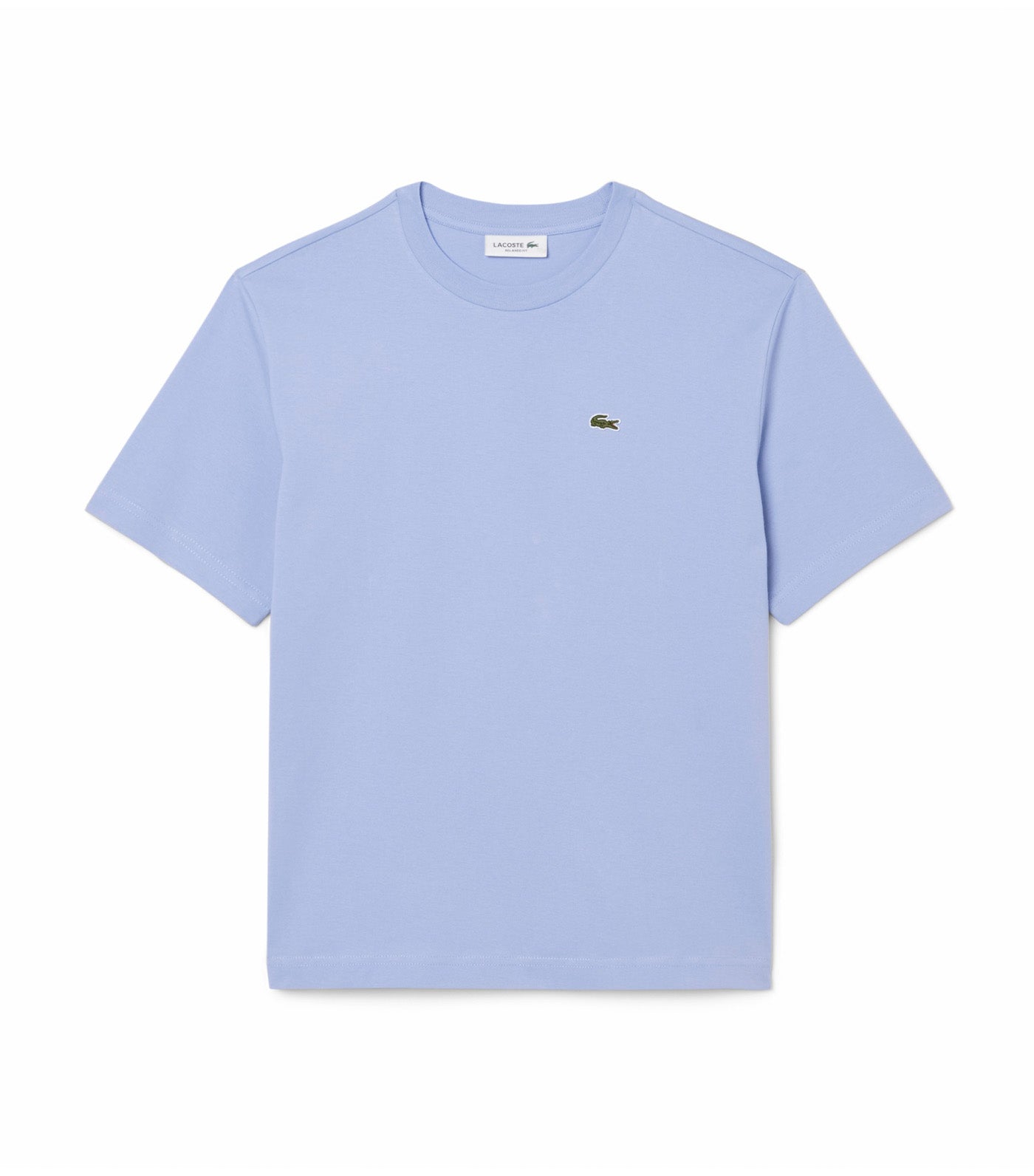 Relaxed Fit Soft Cotton T-Shirt Delphinium