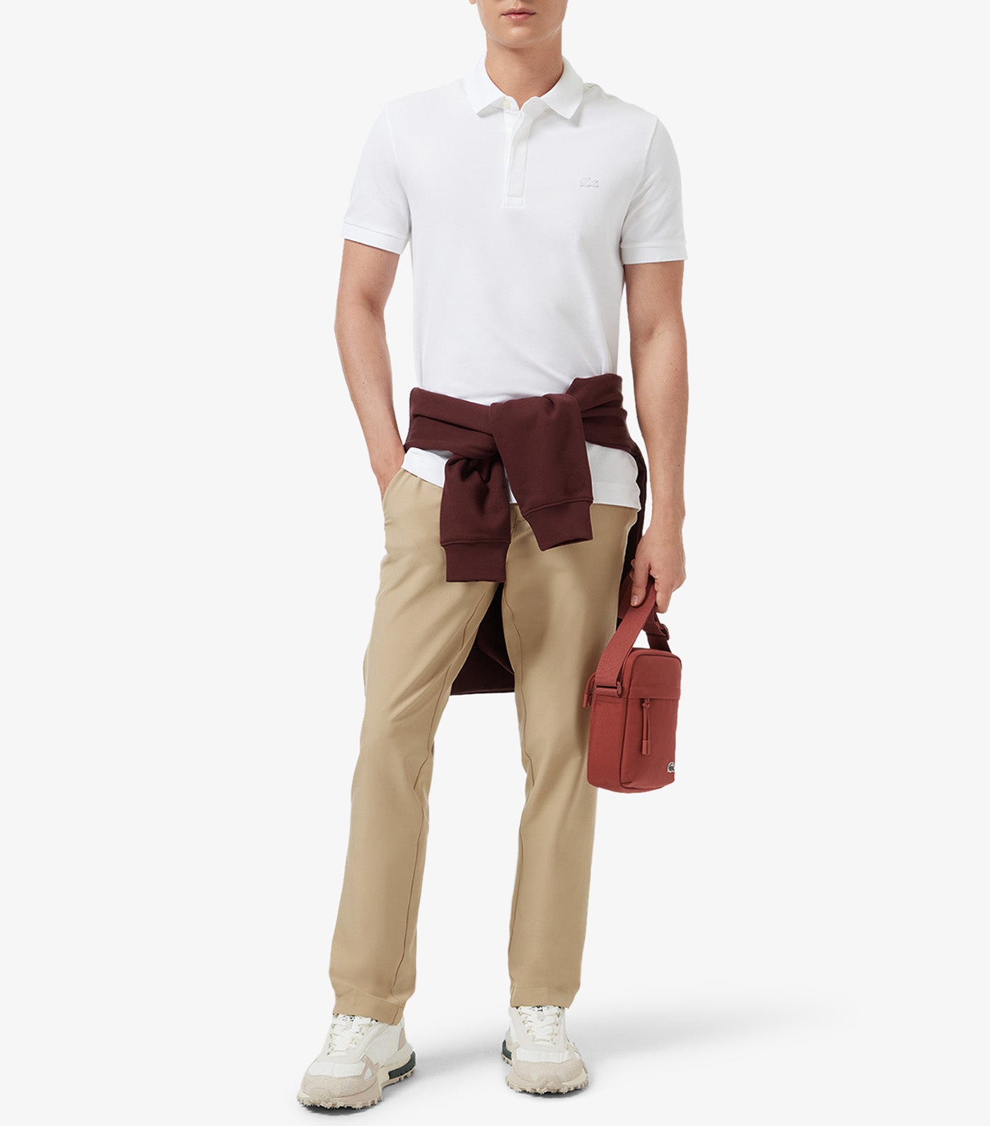 Smart Paris Stretch Cotton Piqué Polo Shirt