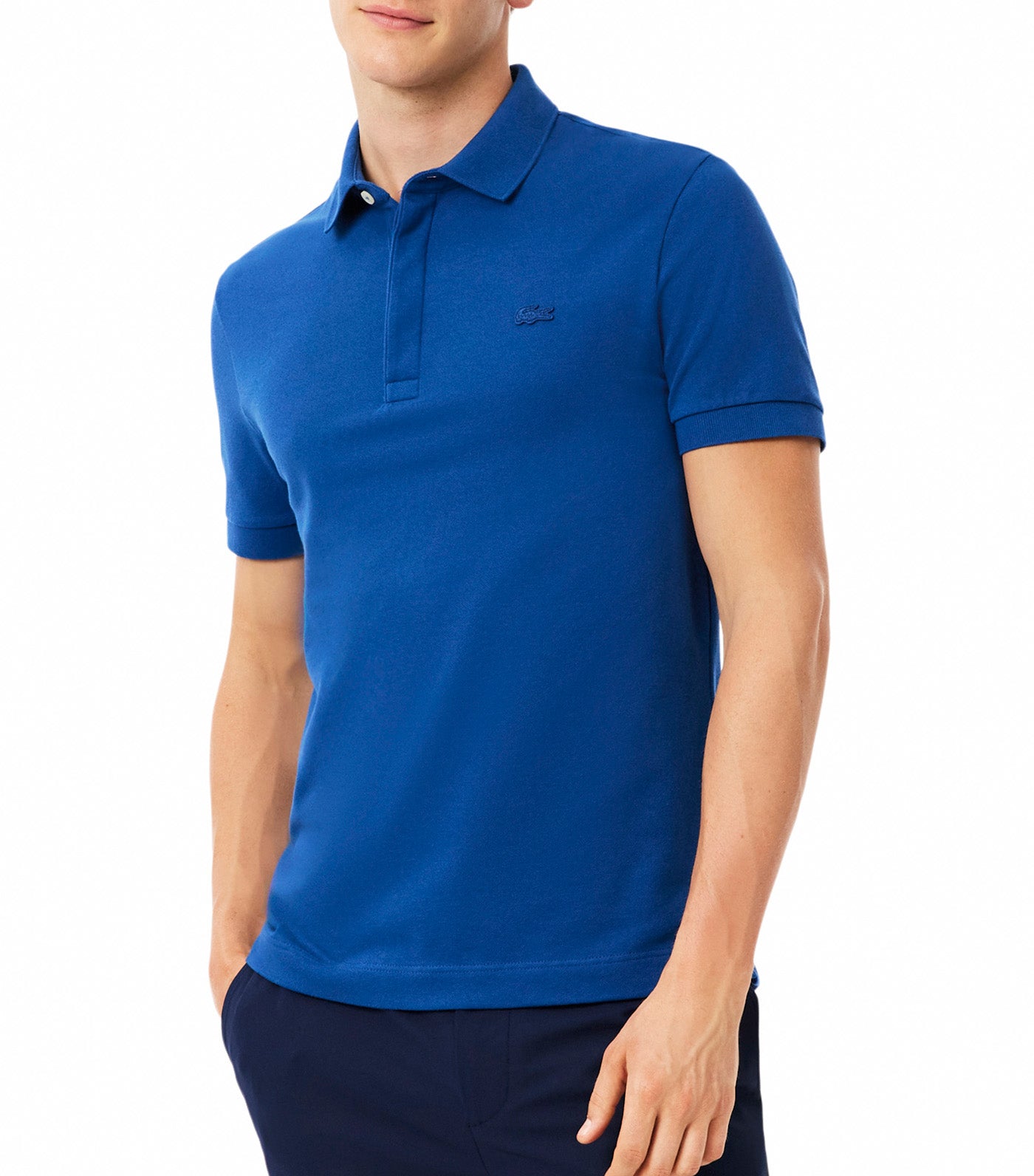 Regular Fit Paris Stretch Piqué Polo Shirt