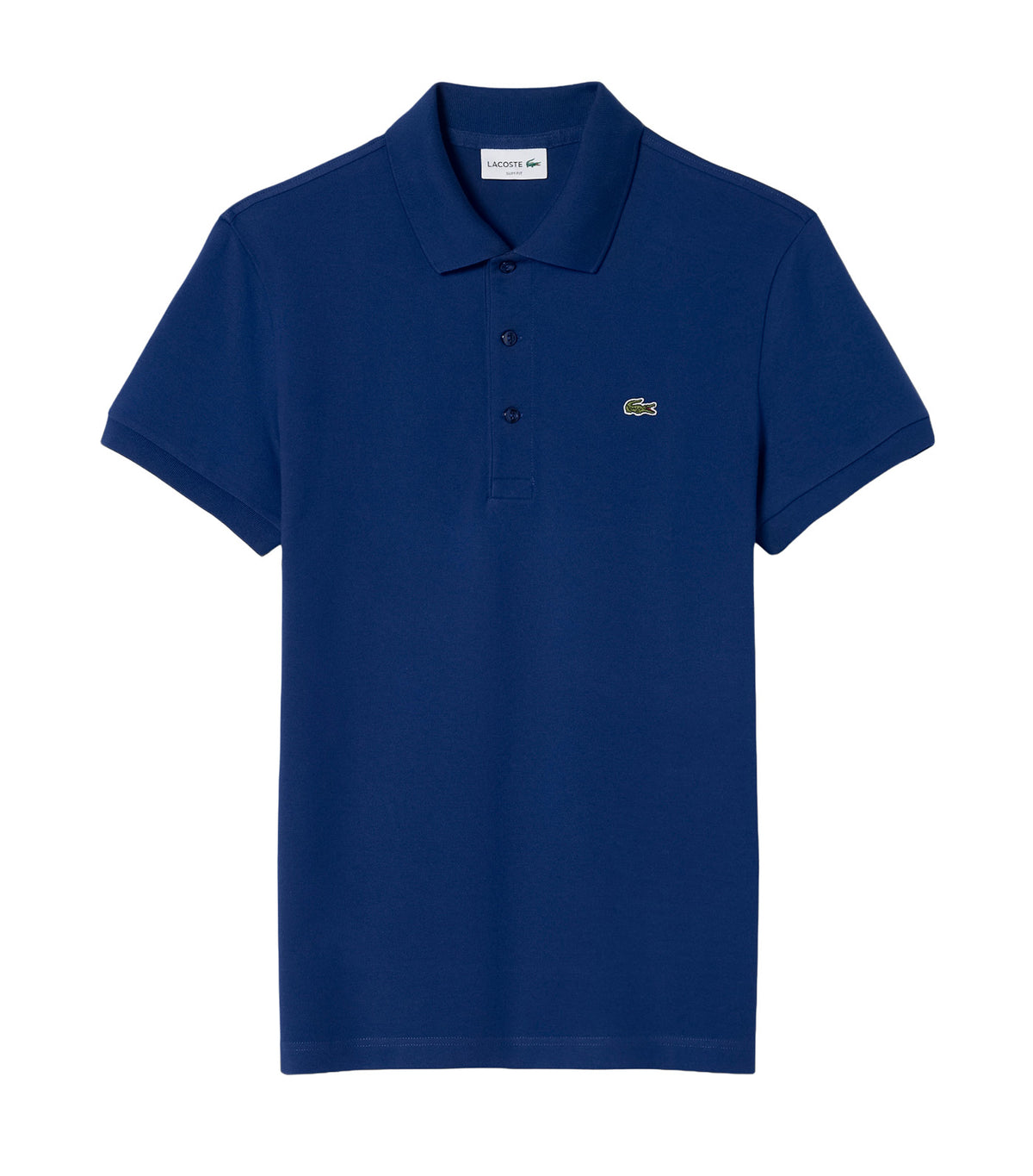 Slim Fit Stretch Piqué Polo Shirt Methylene