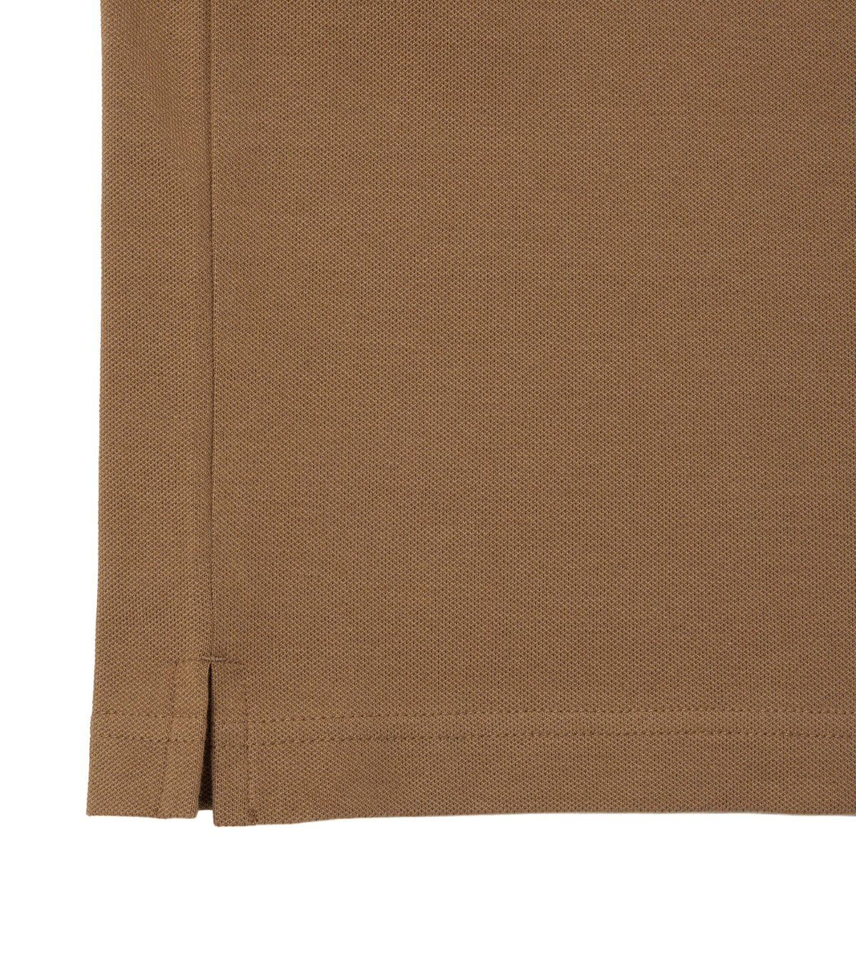 Slim Fit Stretch Piqué Polo Shirt Cookie