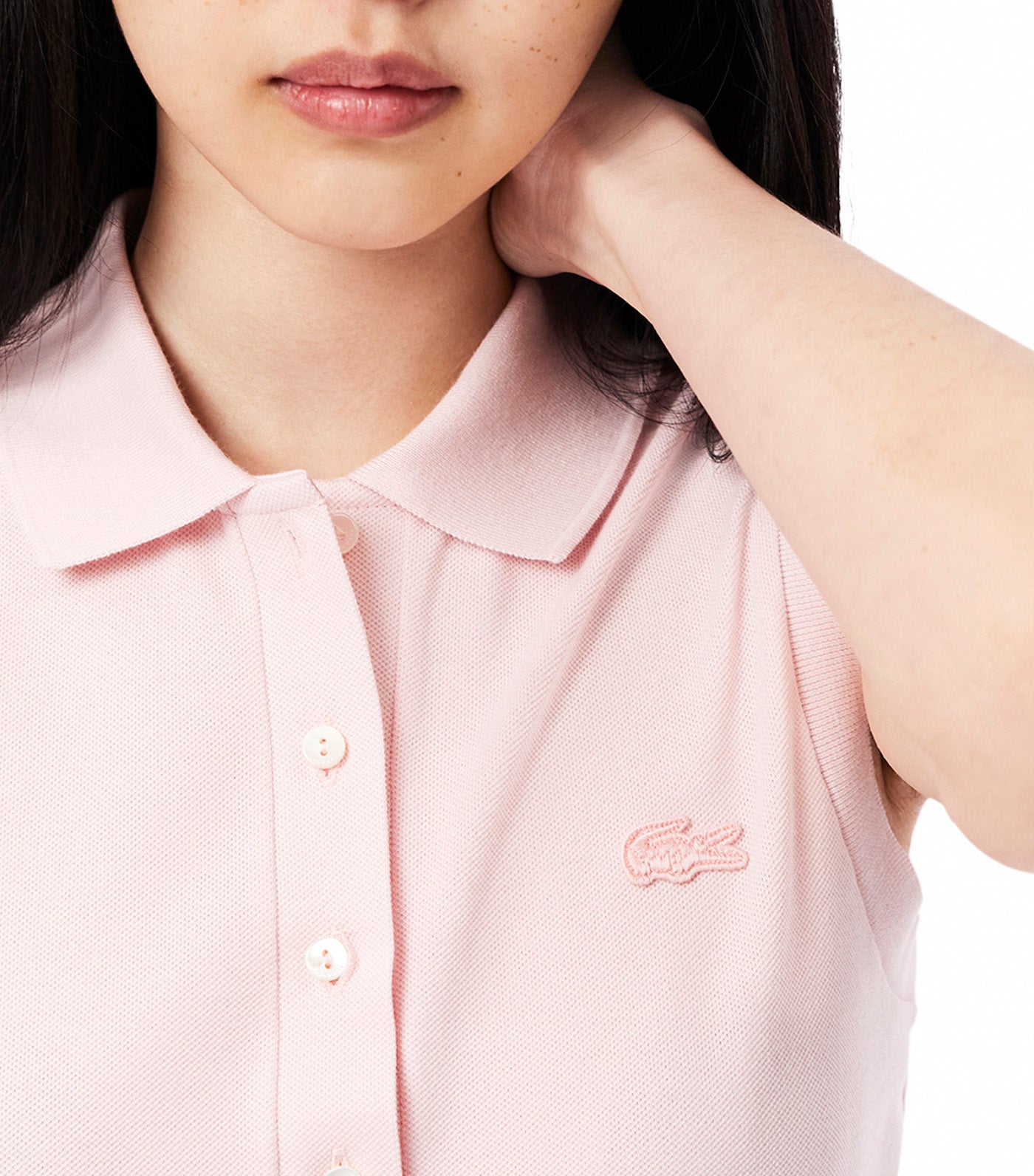Slim Fit L.12.D Sleeveless Stretch Polo Shirt