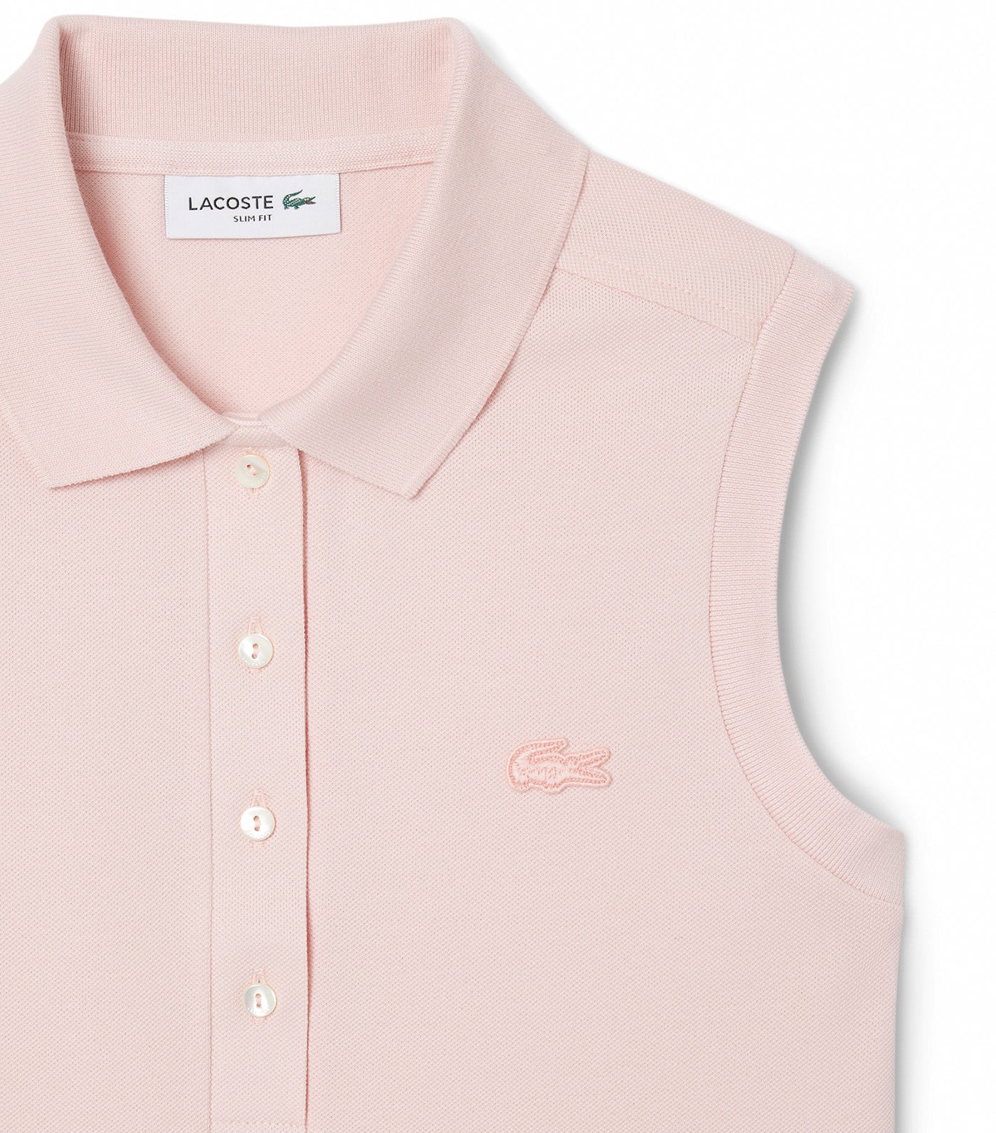 Slim Fit L.12.D Sleeveless Stretch Polo Shirt