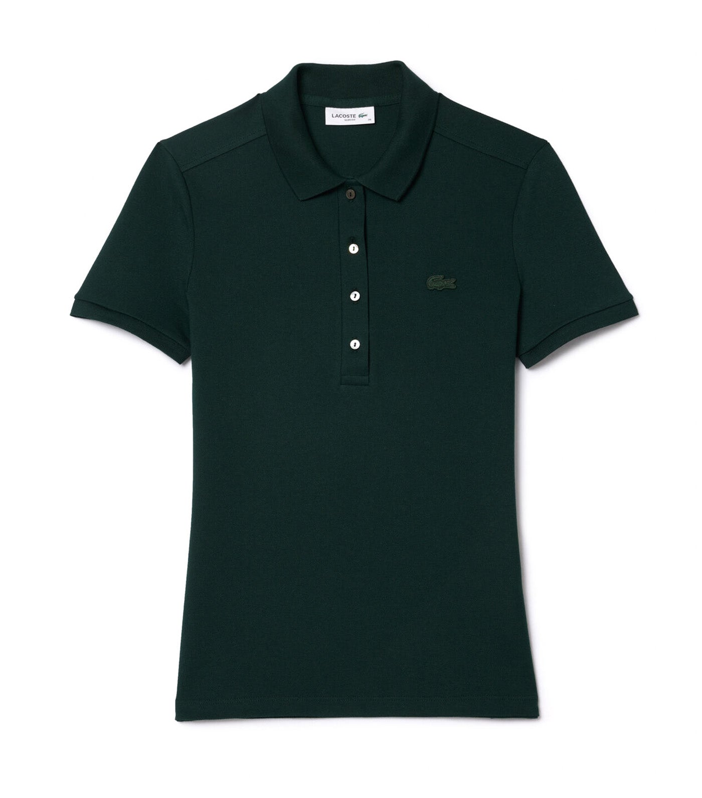 Lacoste L.12.D Slim Fit Stretch Petit Piqué Polo Shirt Sinople