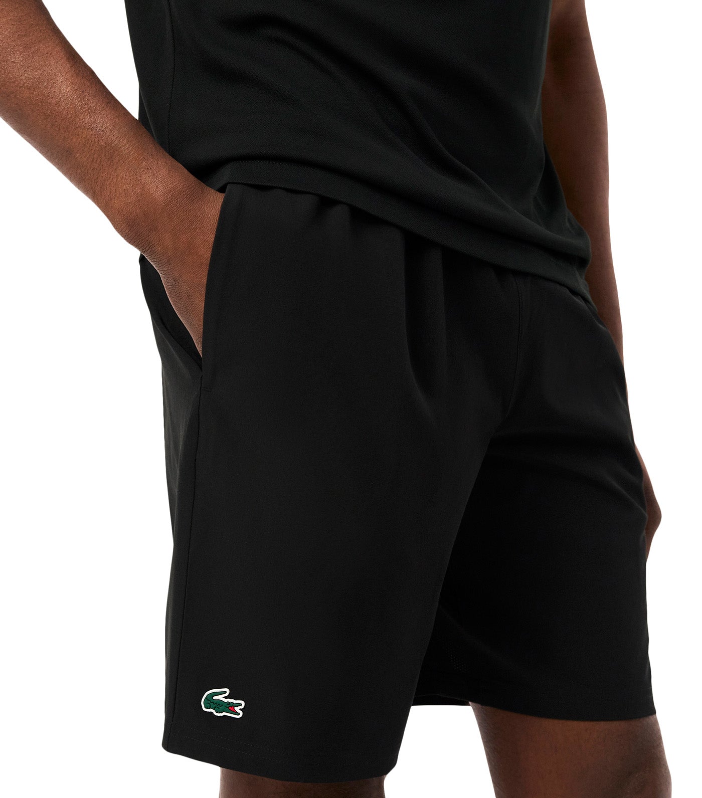 Lacoste Tennis x Novak Djokovic Sportsuit Shorts Black/Gold