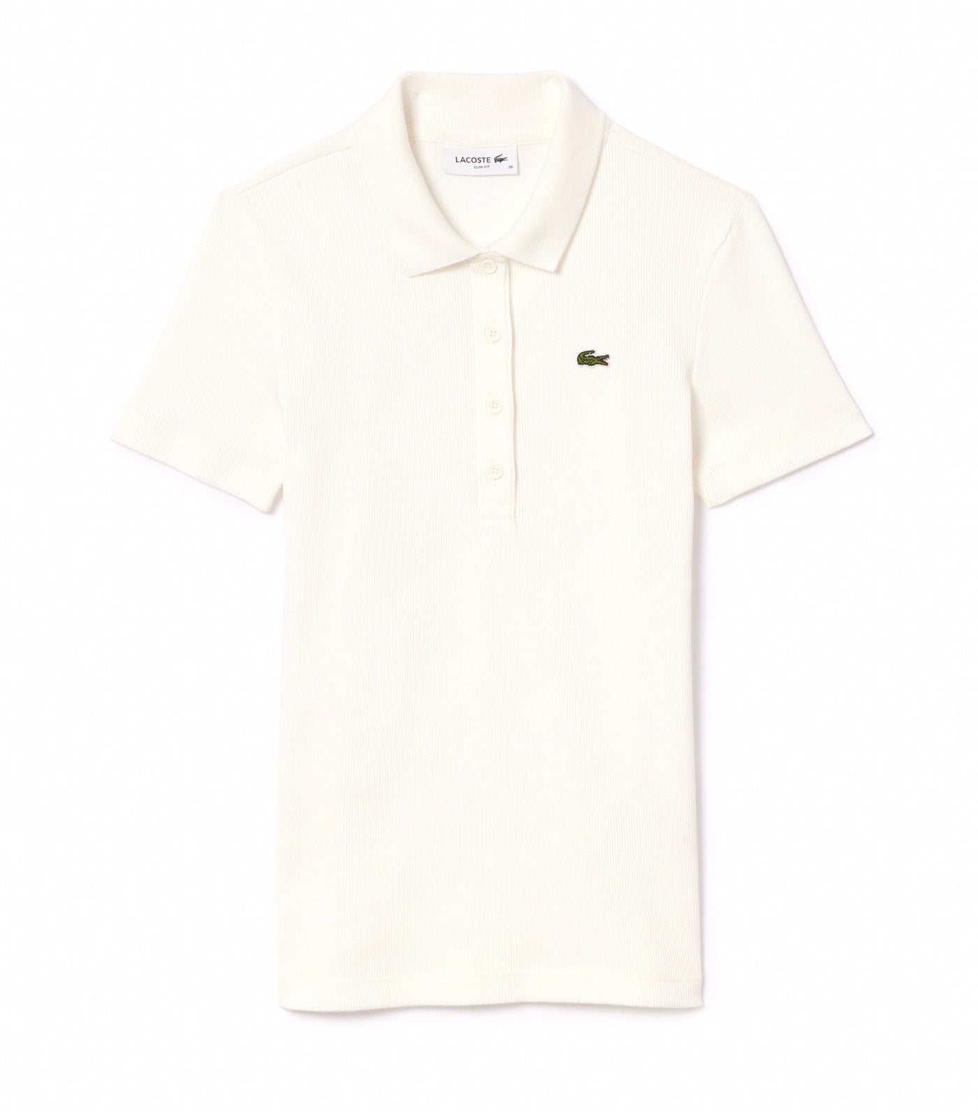 Slim Fit L.12.D Ribbed Cotton Polo Shirt