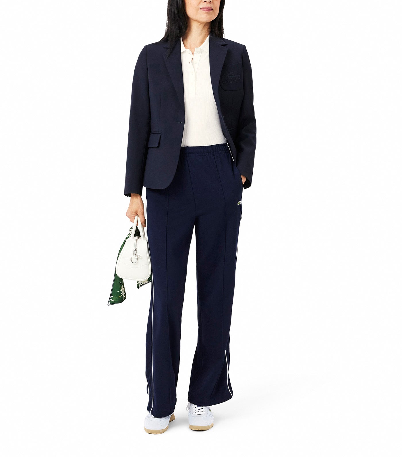 Slim Fit L.12.D Ribbed Cotton Polo Shirt