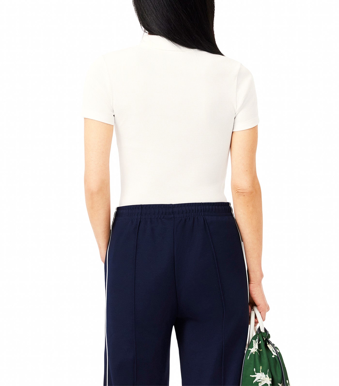 Slim Fit L.12.D Ribbed Cotton Polo Shirt