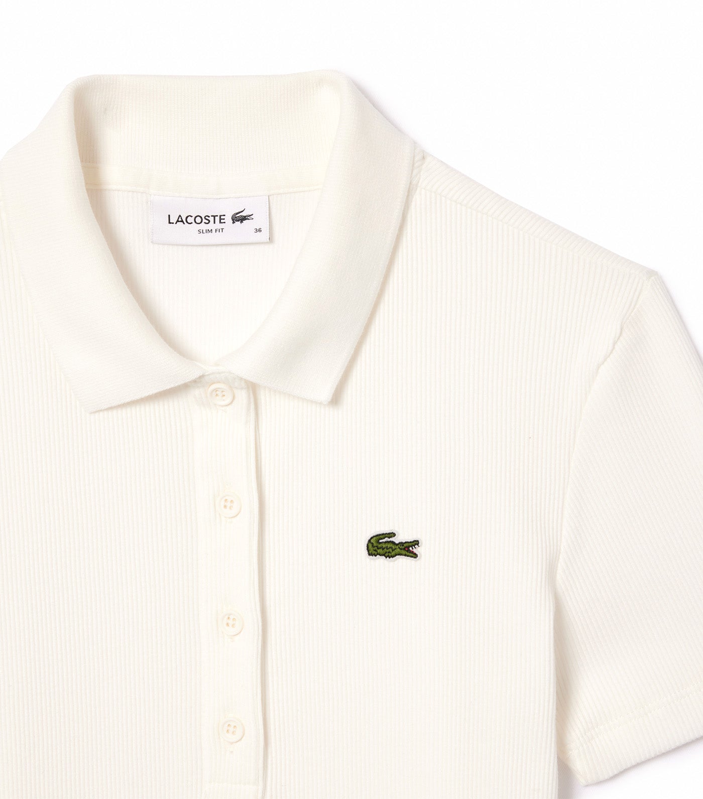 Slim Fit L.12.D Ribbed Cotton Polo Shirt