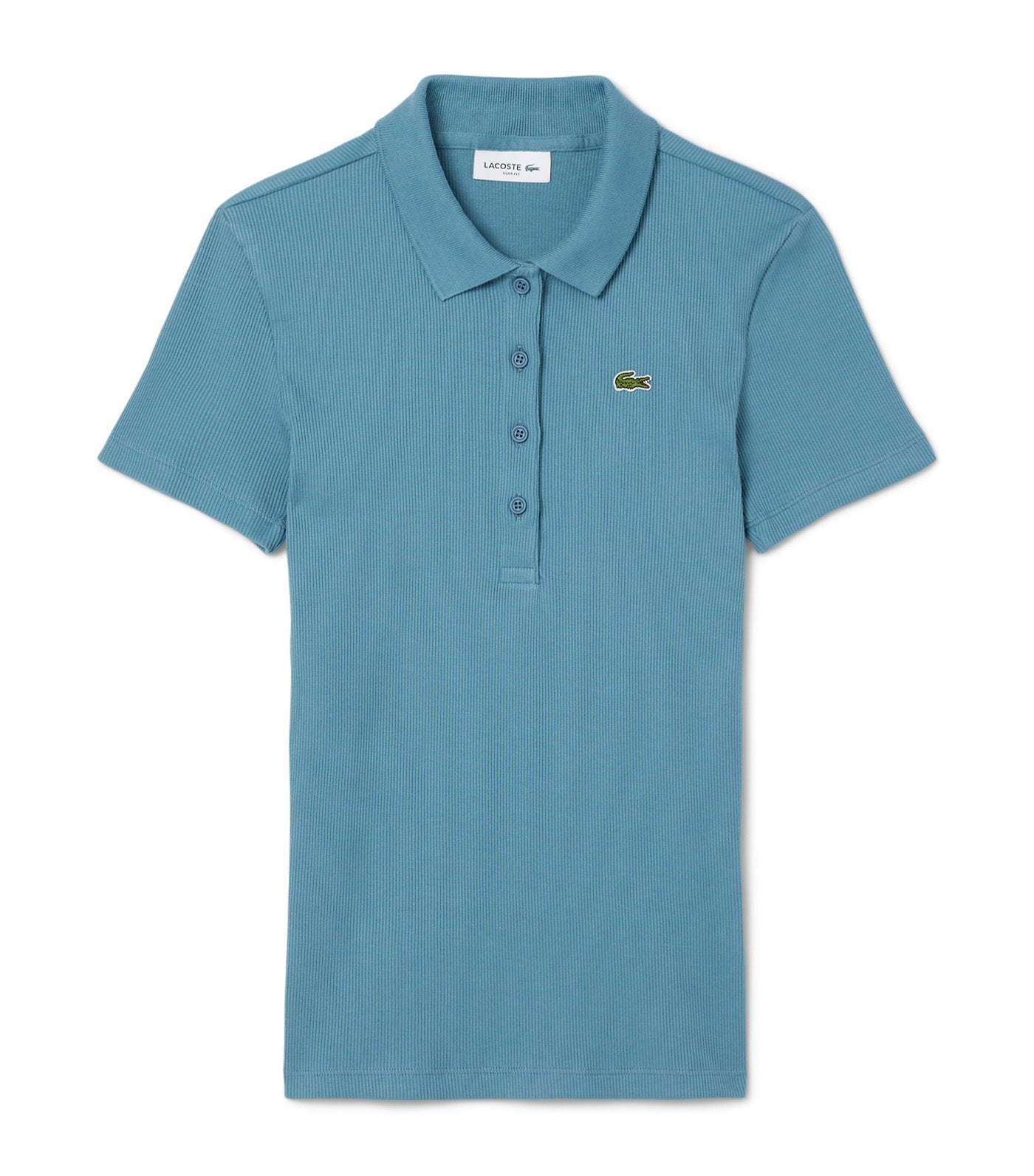Slim Fit L.12.D Ribbed Cotton Polo Shirt