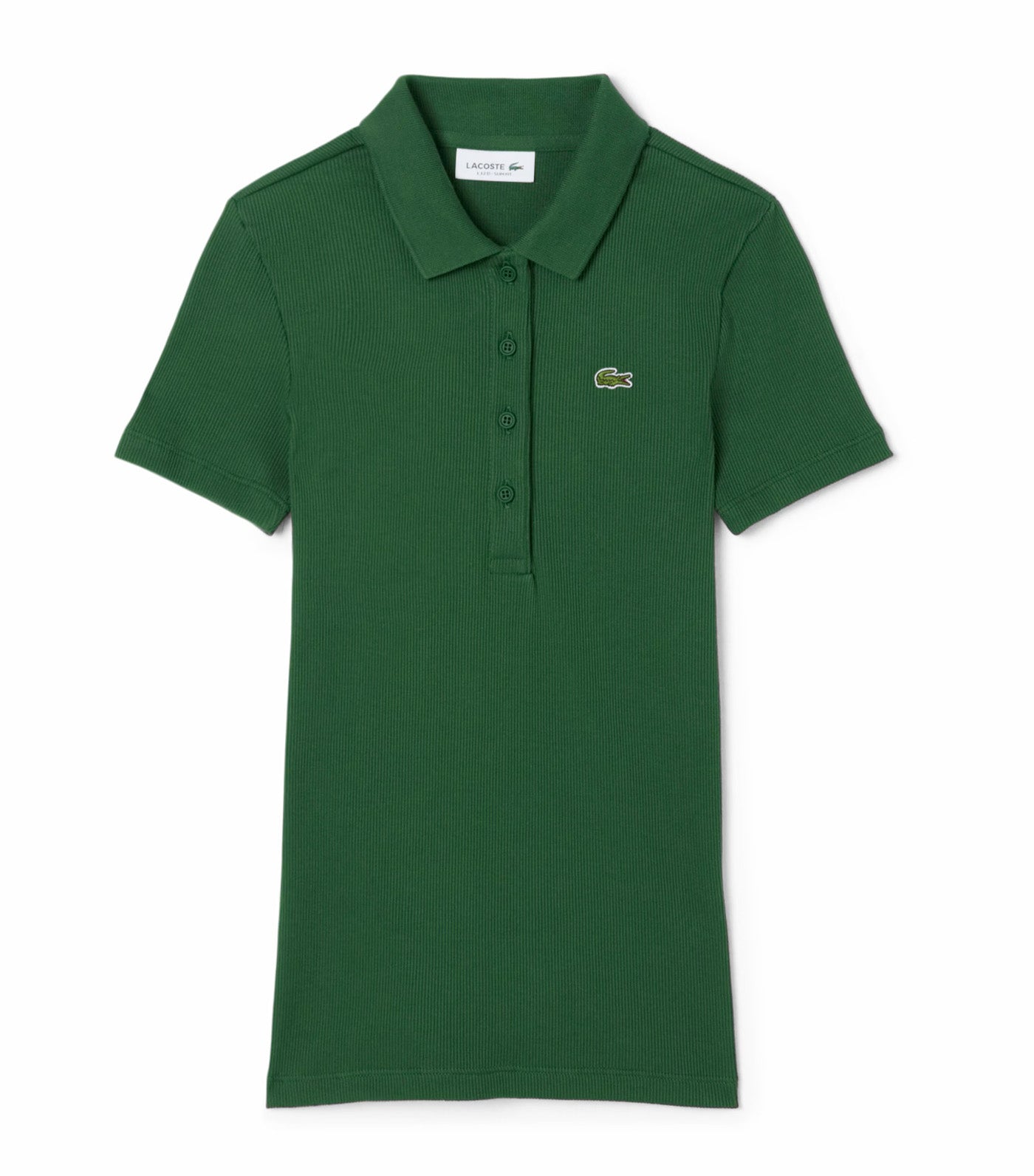 L.12.D Slim Fit Ribbed Cotton Polo Shirt