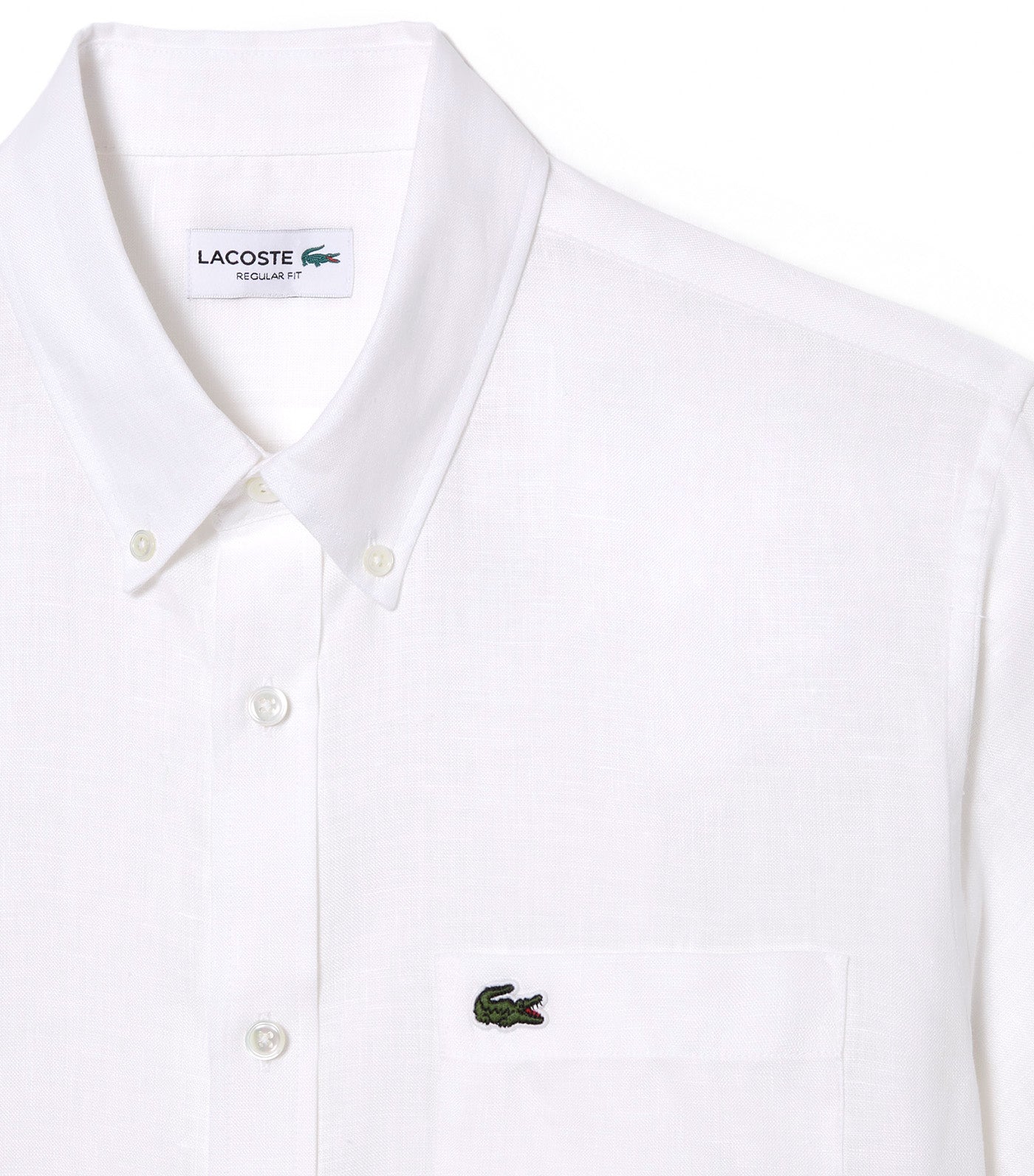Short-Sleeved Linen Shirt