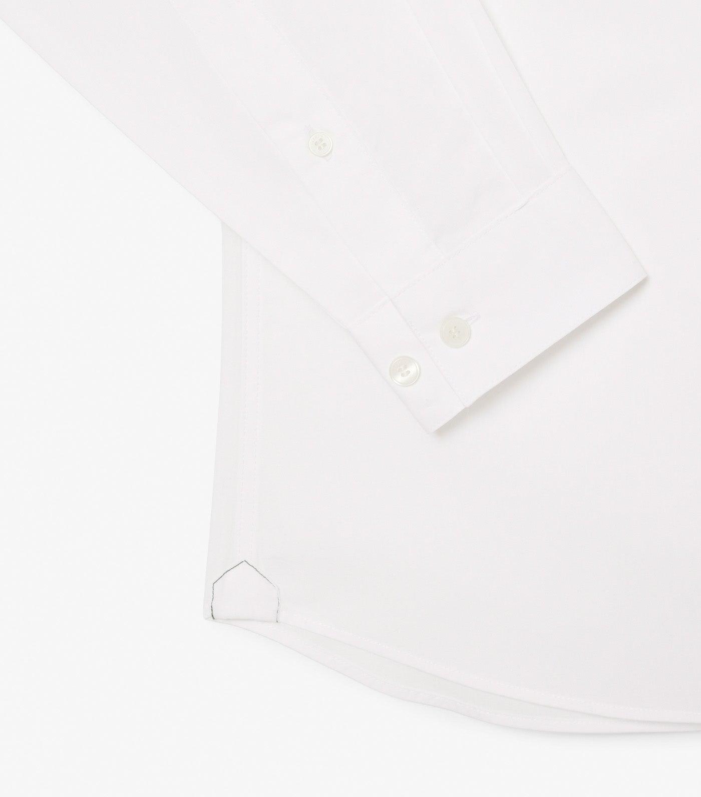 Lacoste Slim Fit Stretch Poplin Shirt White