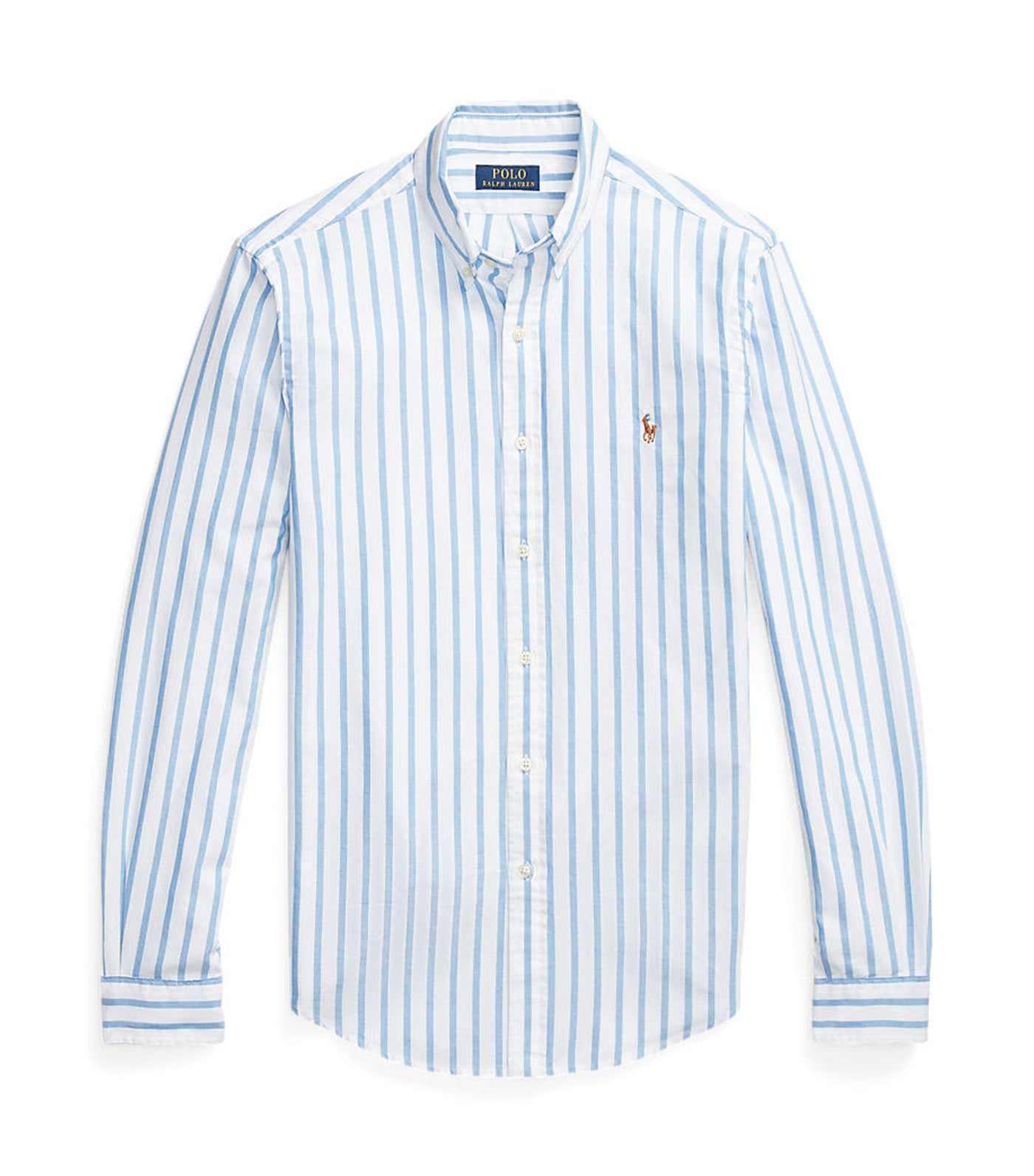 Men's Slim Fit Striped Oxford Shirt