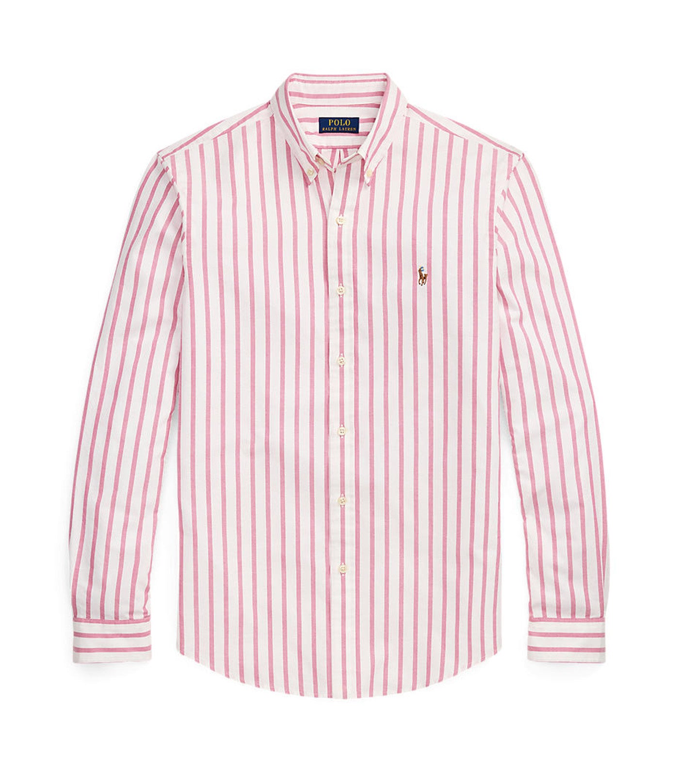 Men's Slim Fit Striped Oxford Shirt