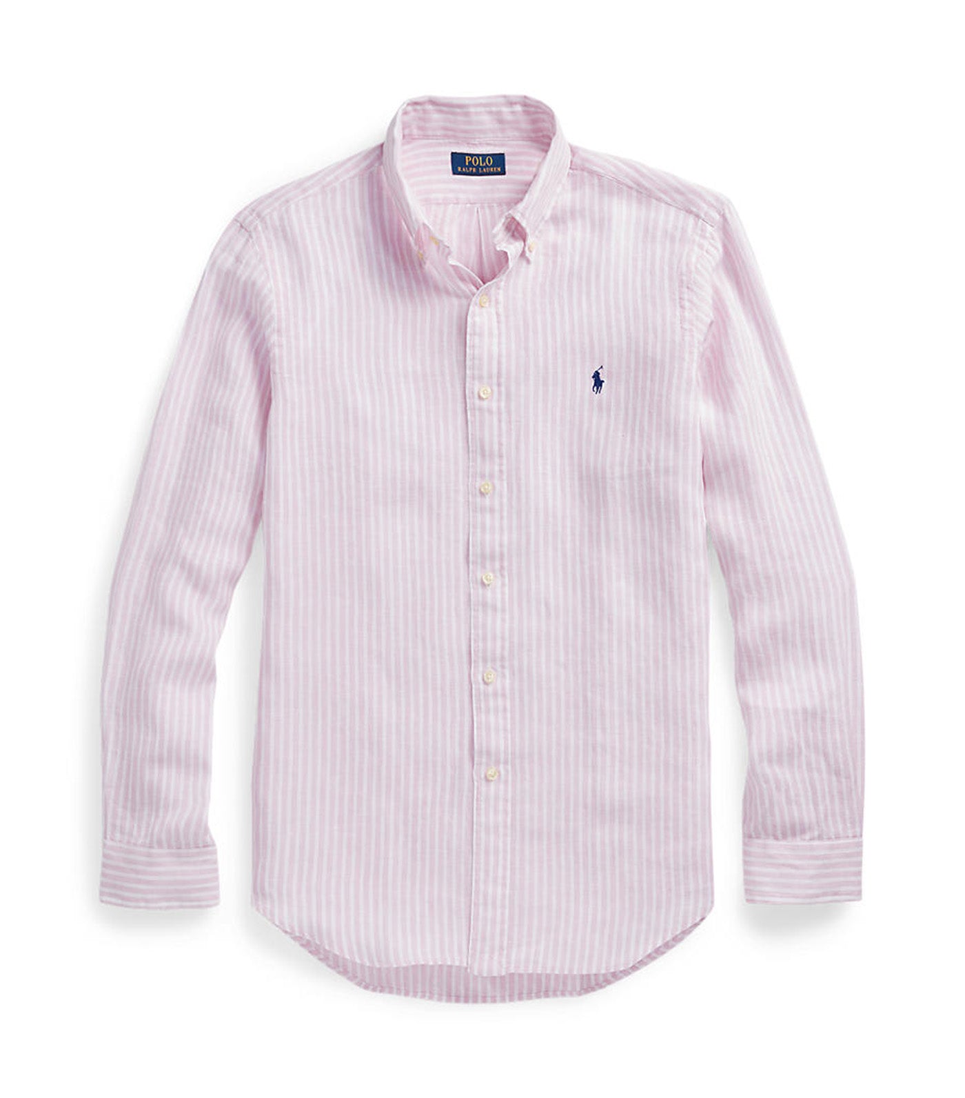 Custom Fit Striped Linen Shirt