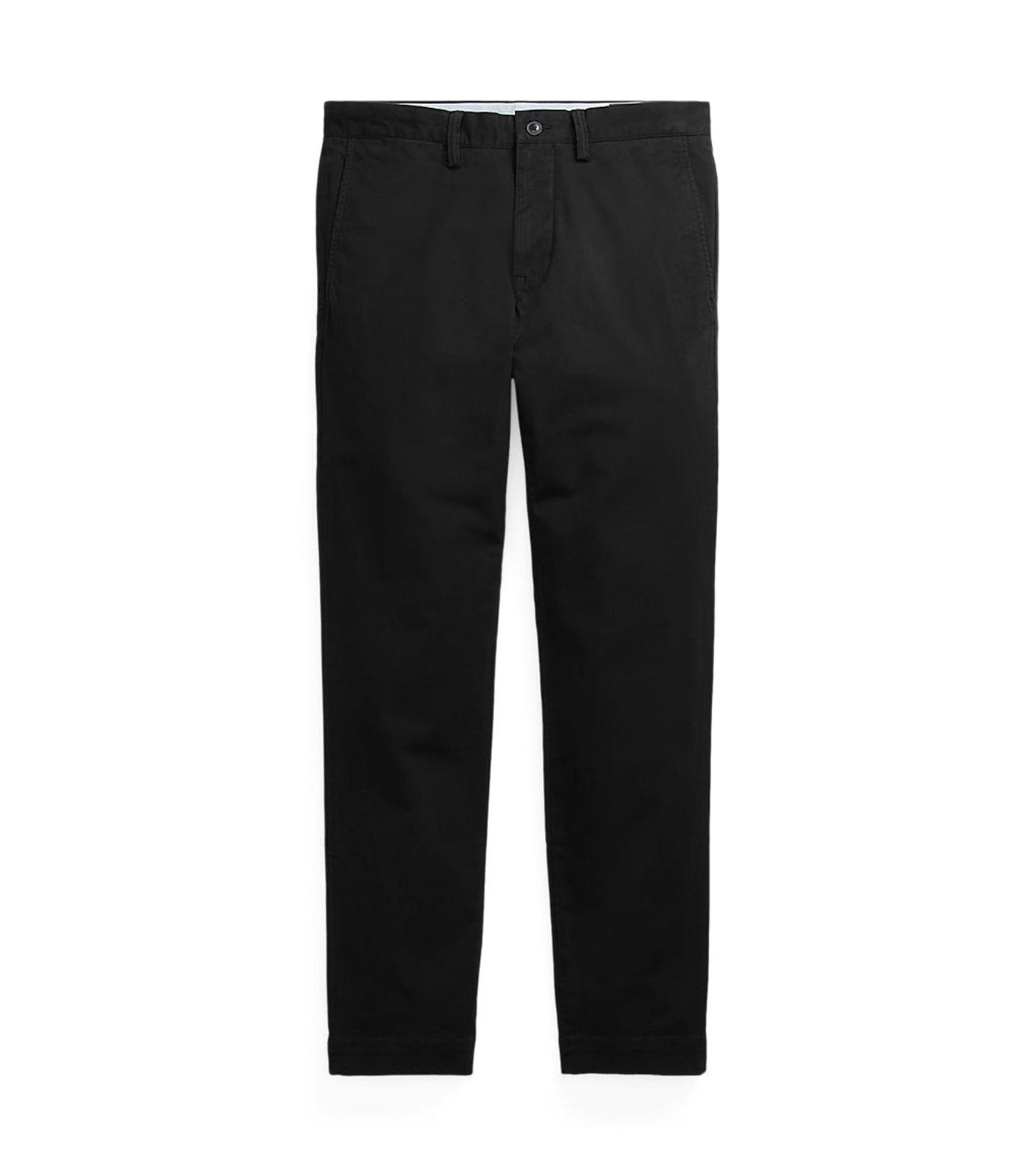 Stretch Slim Fit Twill Pants Black