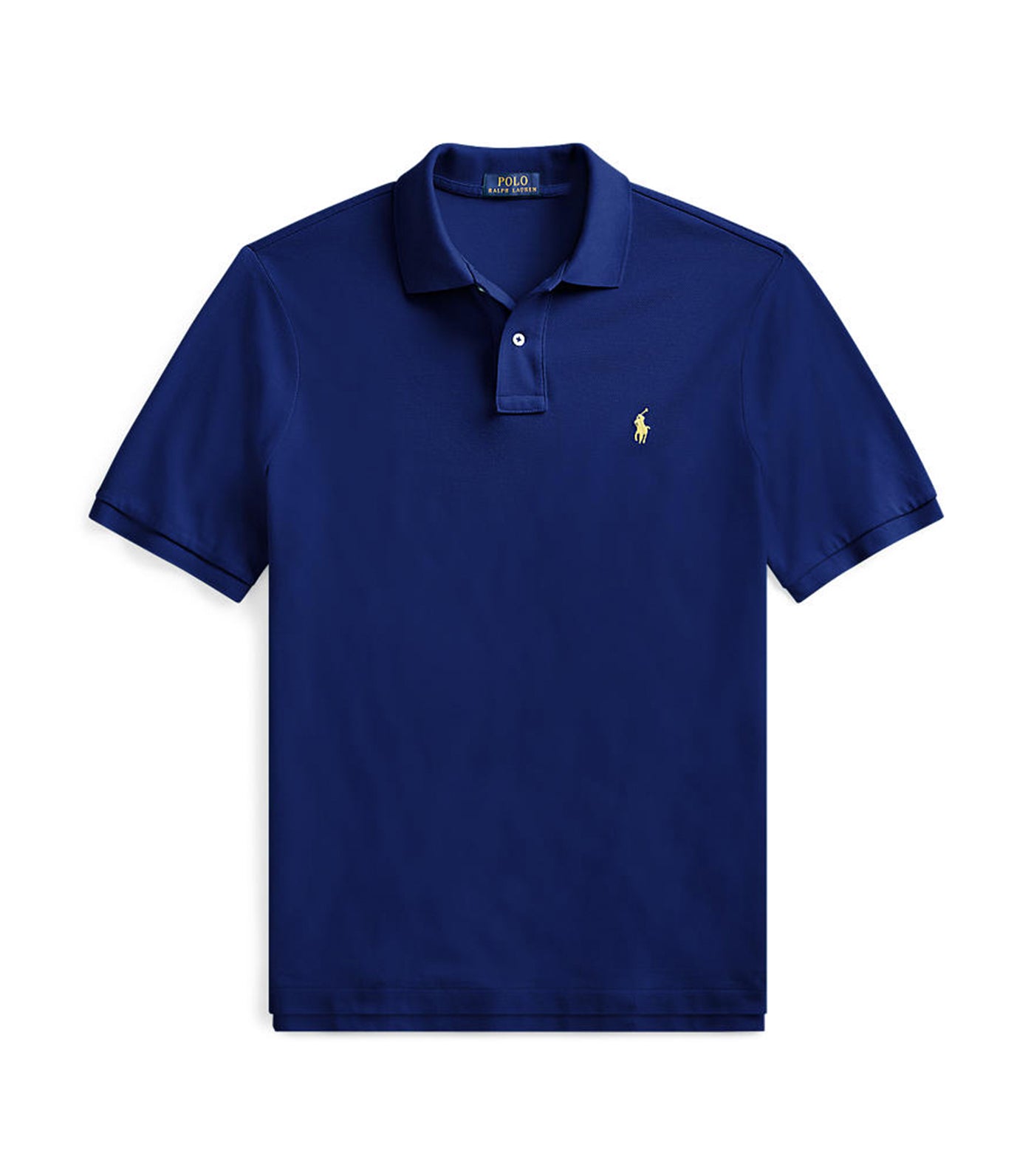 Men's Custom Slim Fit Mesh Polo Shirt